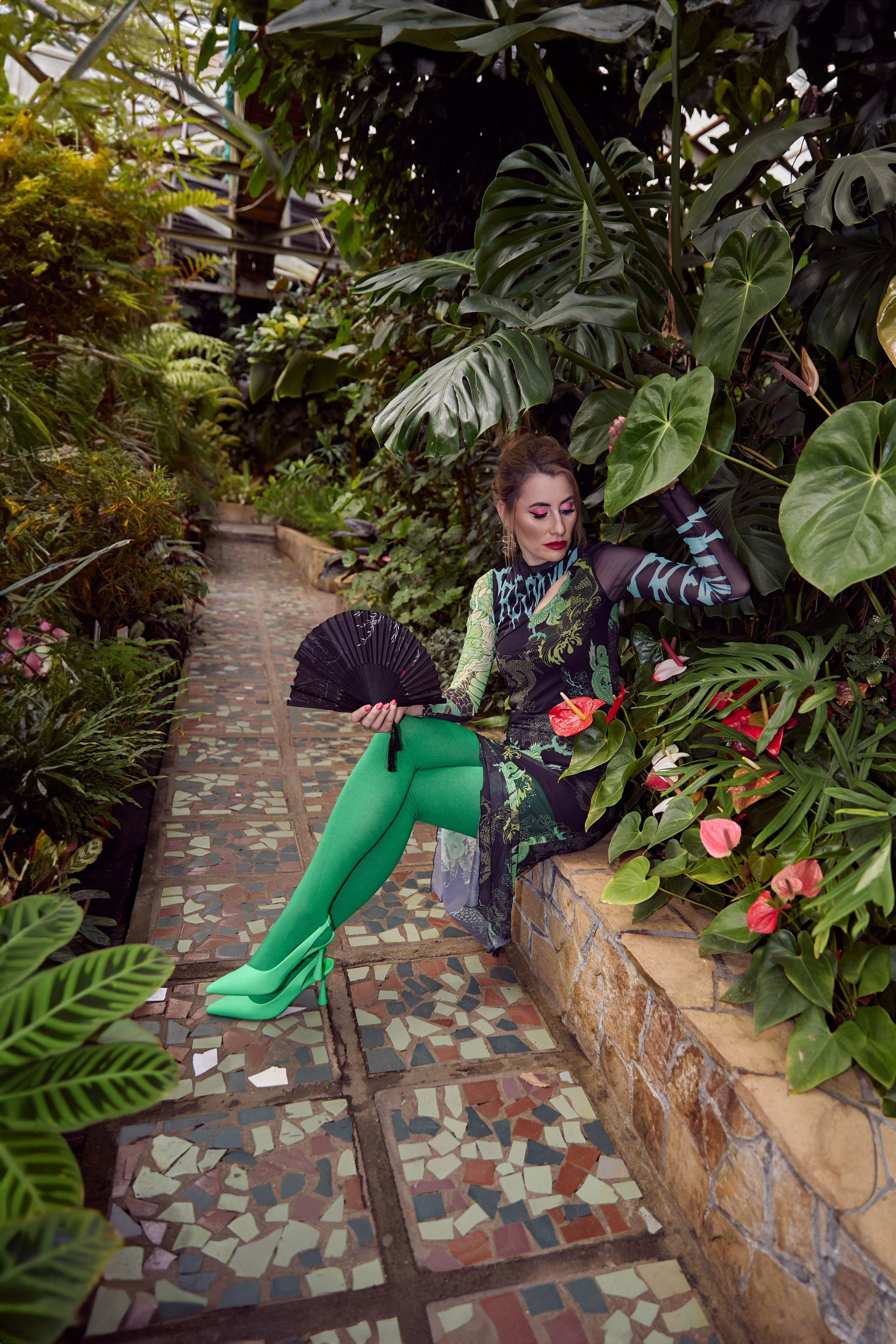 Марина, ботсад. Фотограф женского портрета, беременности и материнства Харькова Елена