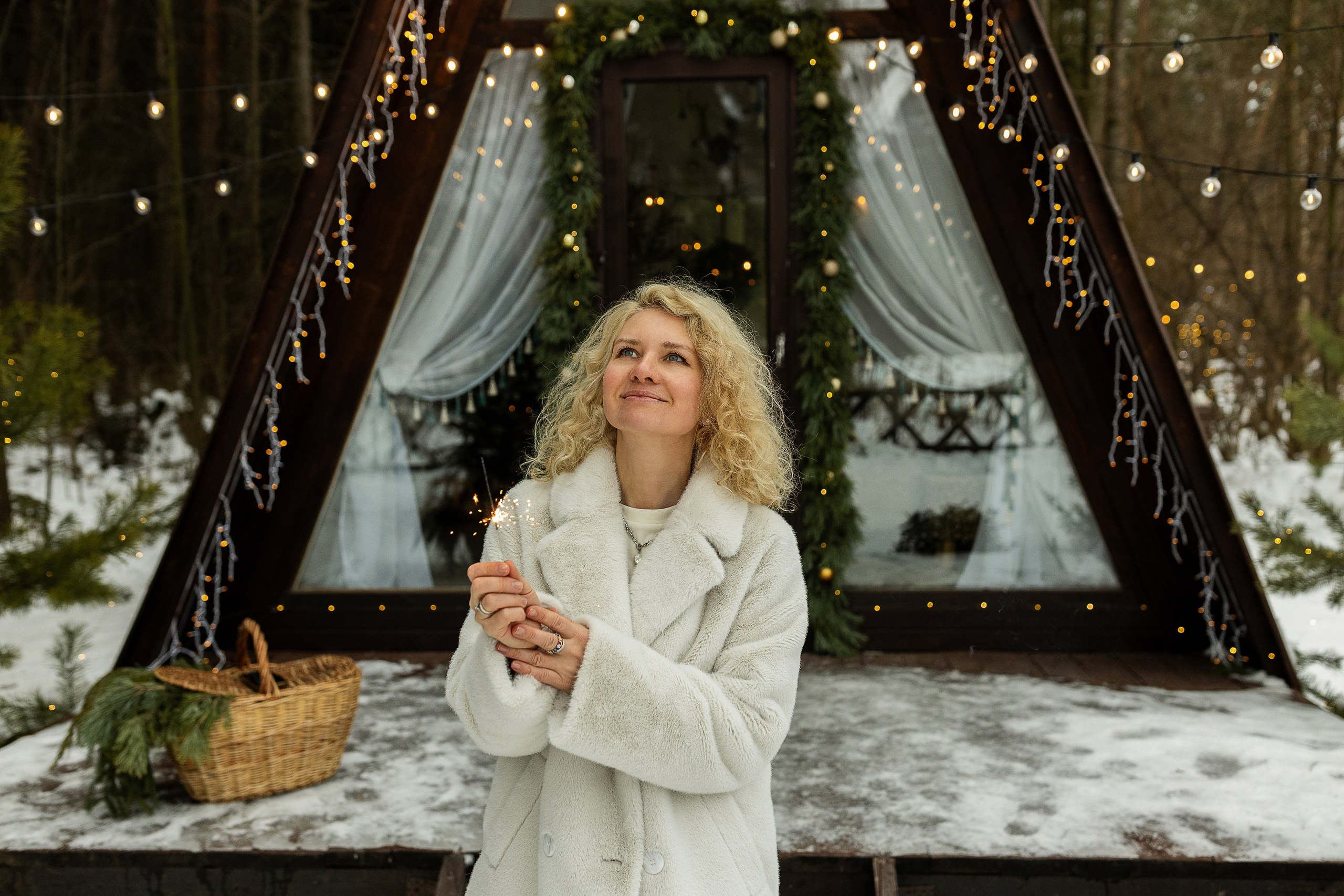 Зима в Кантри Хаус (загородная локация). Семейный и детский фотограф в Москве Олеся Маркина