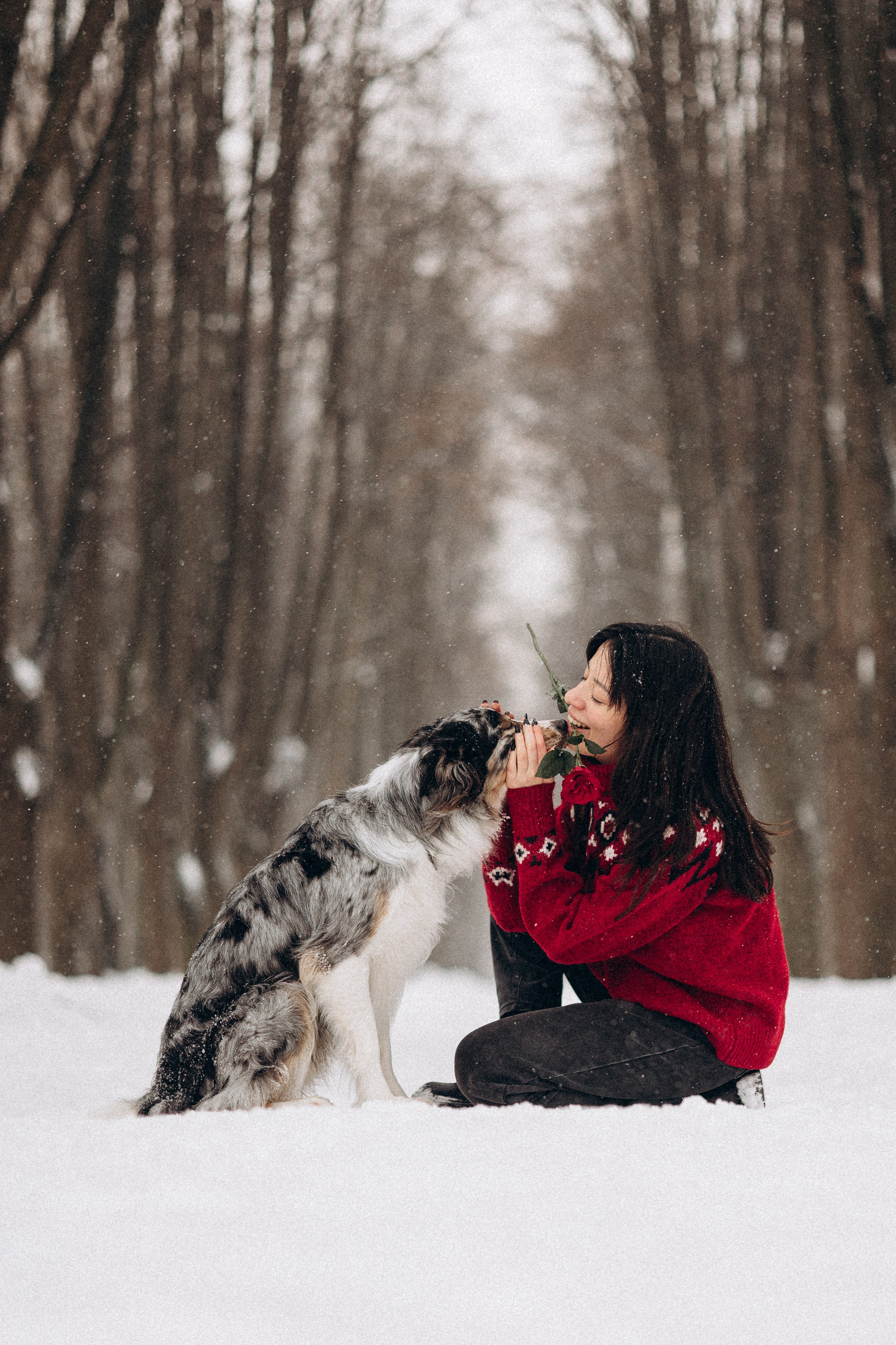 Настя и Тор. Фотораф — анималист Мария Шистка