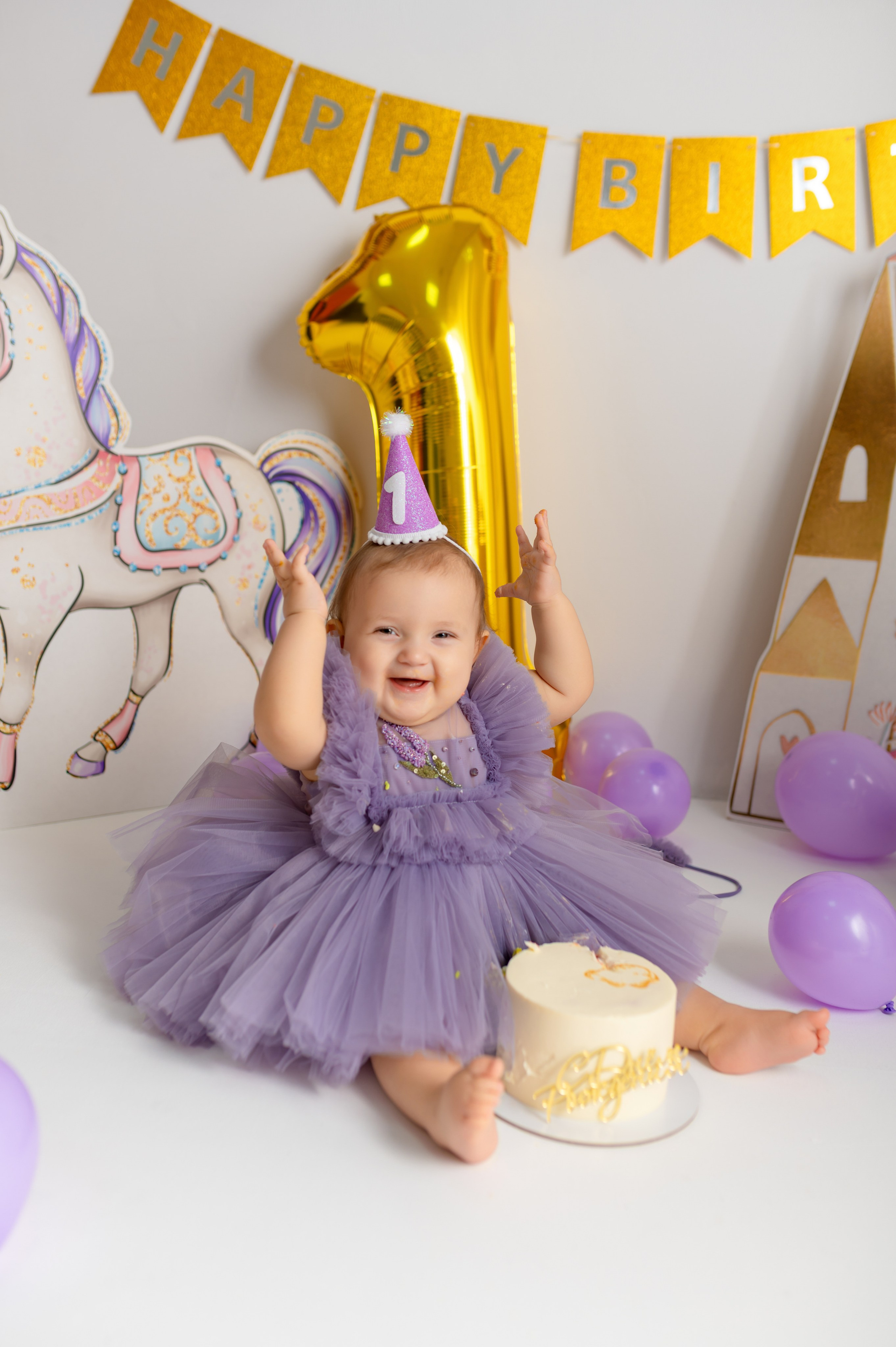 Первый годик. Детский фотограф в городе Жуковский Алиса Коробанова