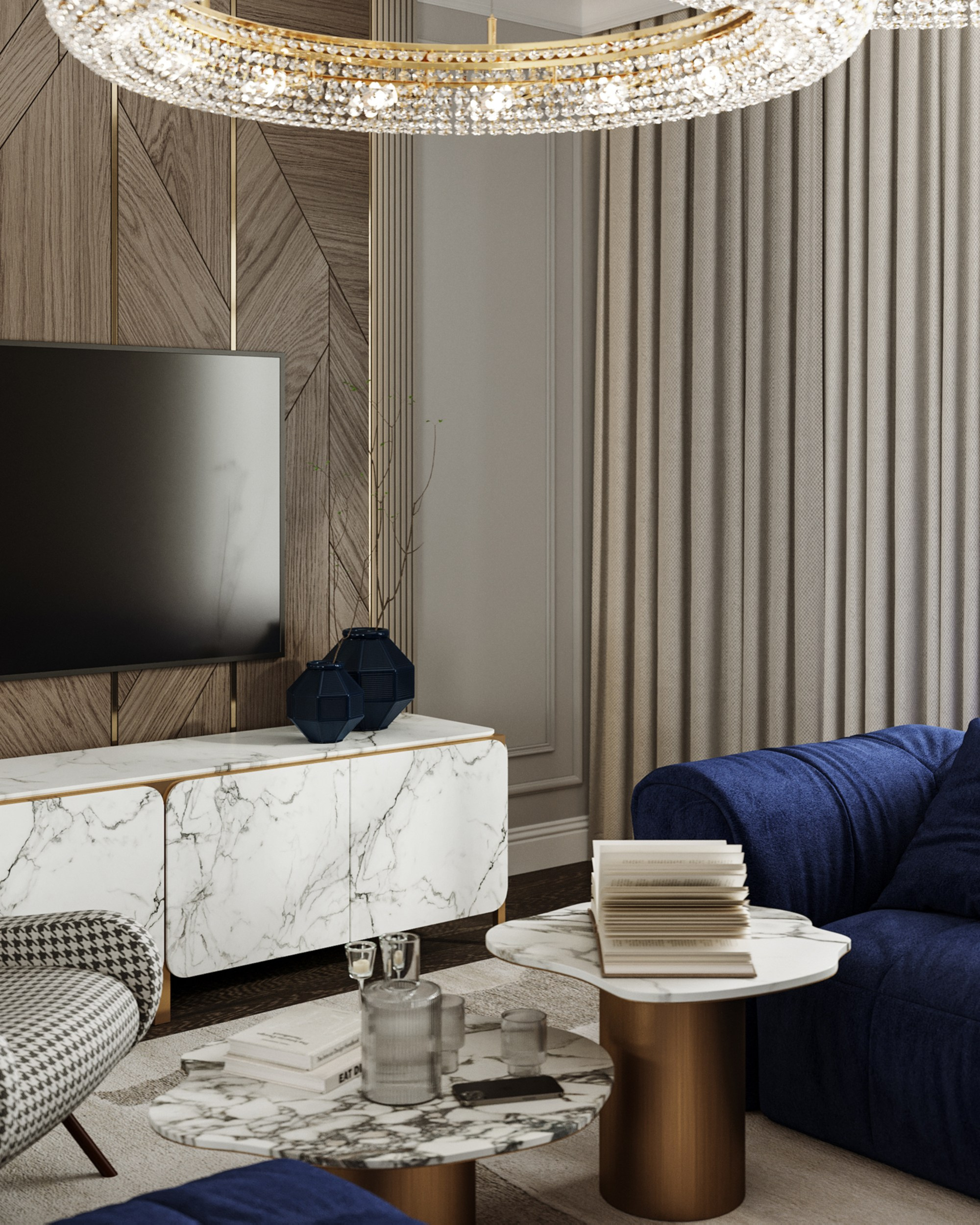 Living room | 2025. 3D Визуализатор Великородная Виктория