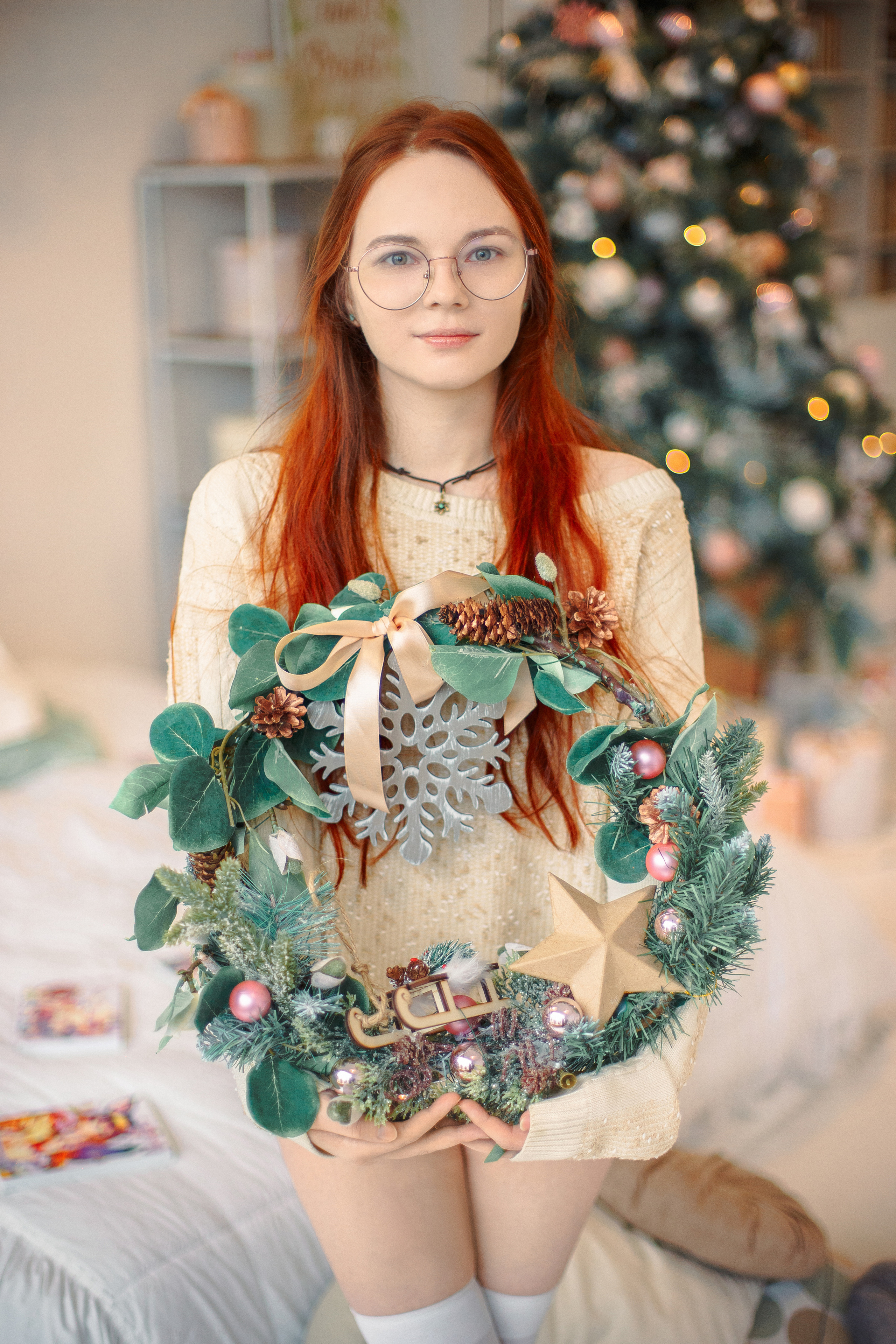 Новогодняя фотосессия Марии. Свадебный и семейный фотограф Рязань. Дмитрий Волков