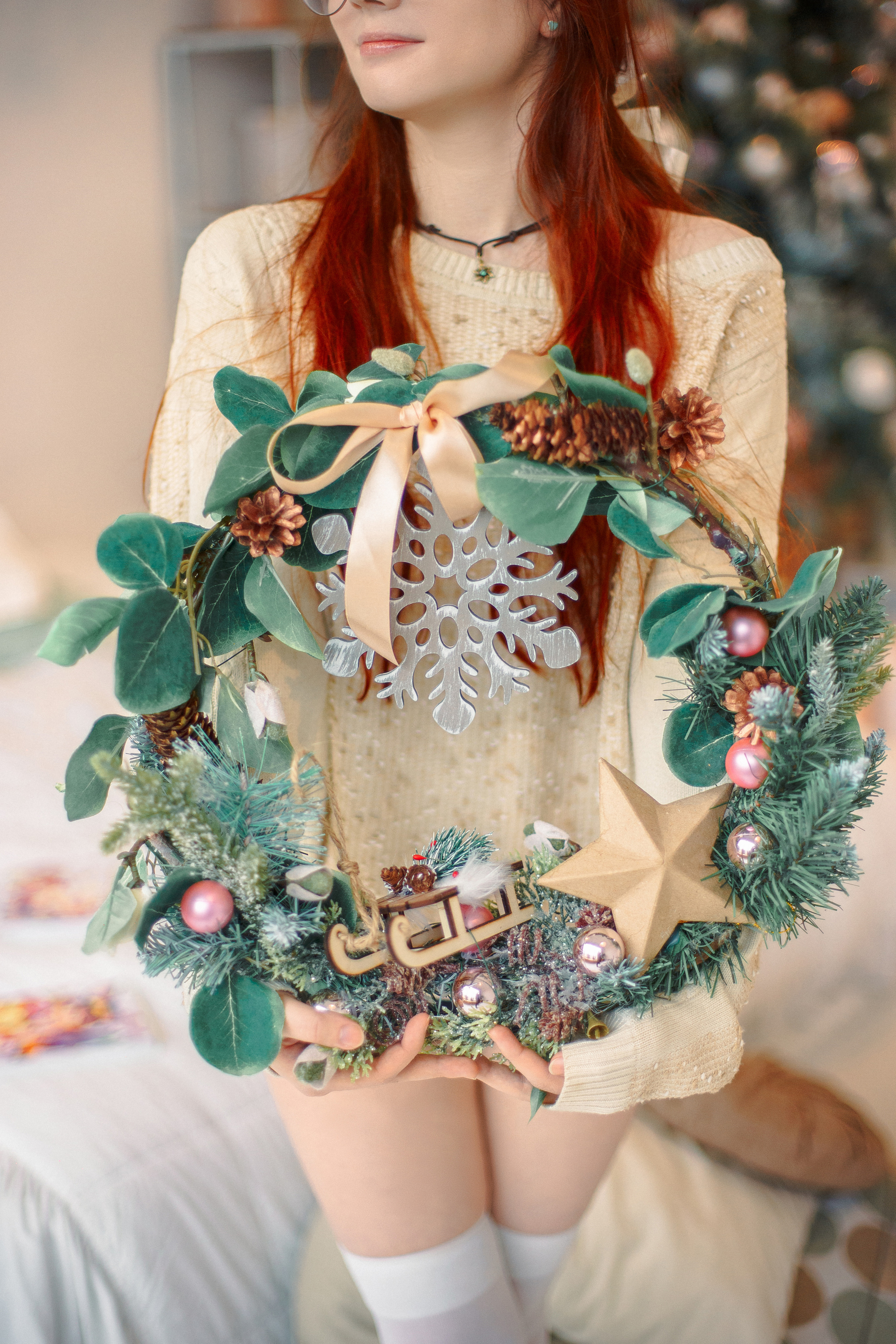 Новогодняя фотосессия Марии. Свадебный и семейный фотограф Рязань. Дмитрий Волков