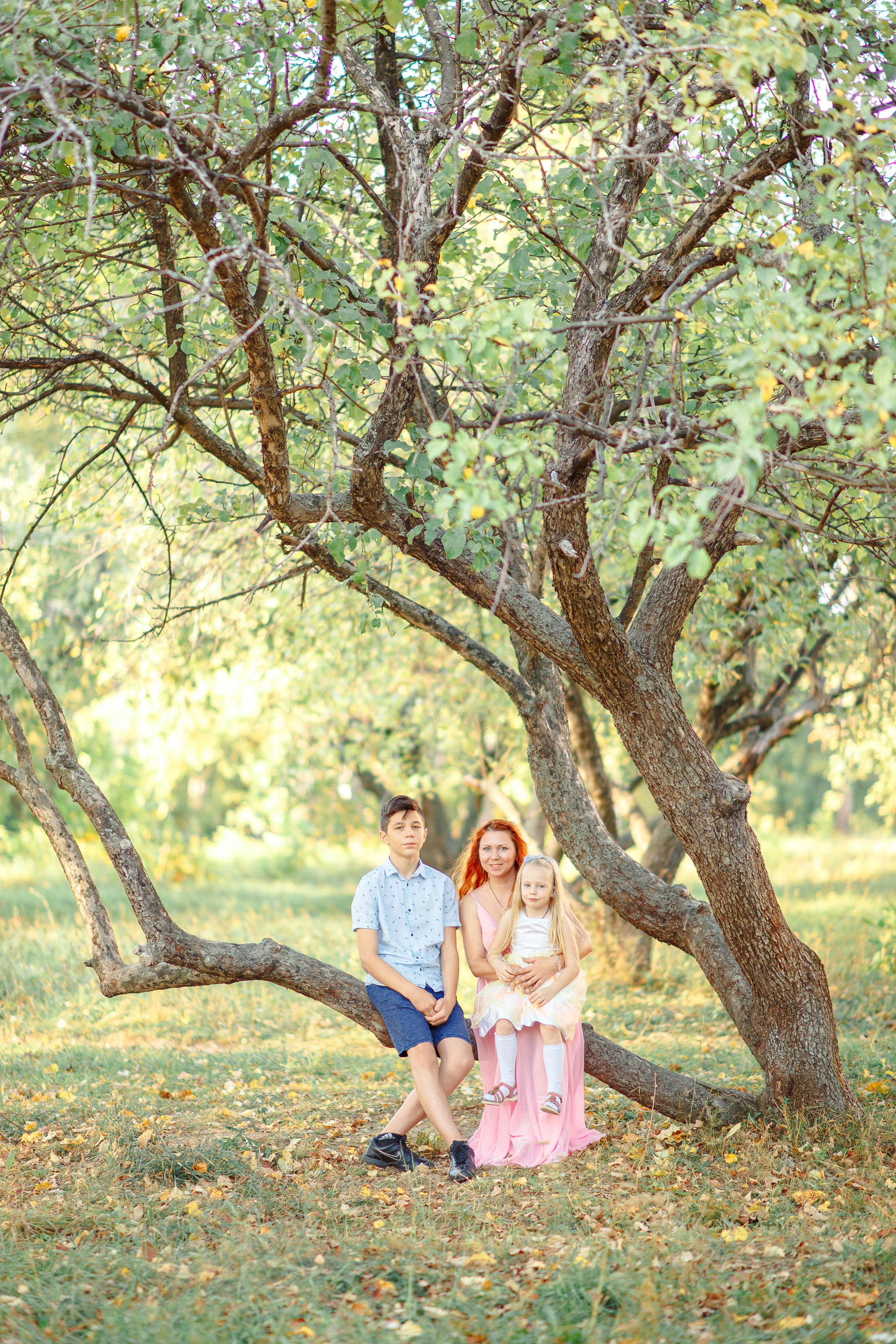 Мама с детьми, Катя, Кира и Илья. Свадебный и семейный фотограф Рязань. Дмитрий Волков