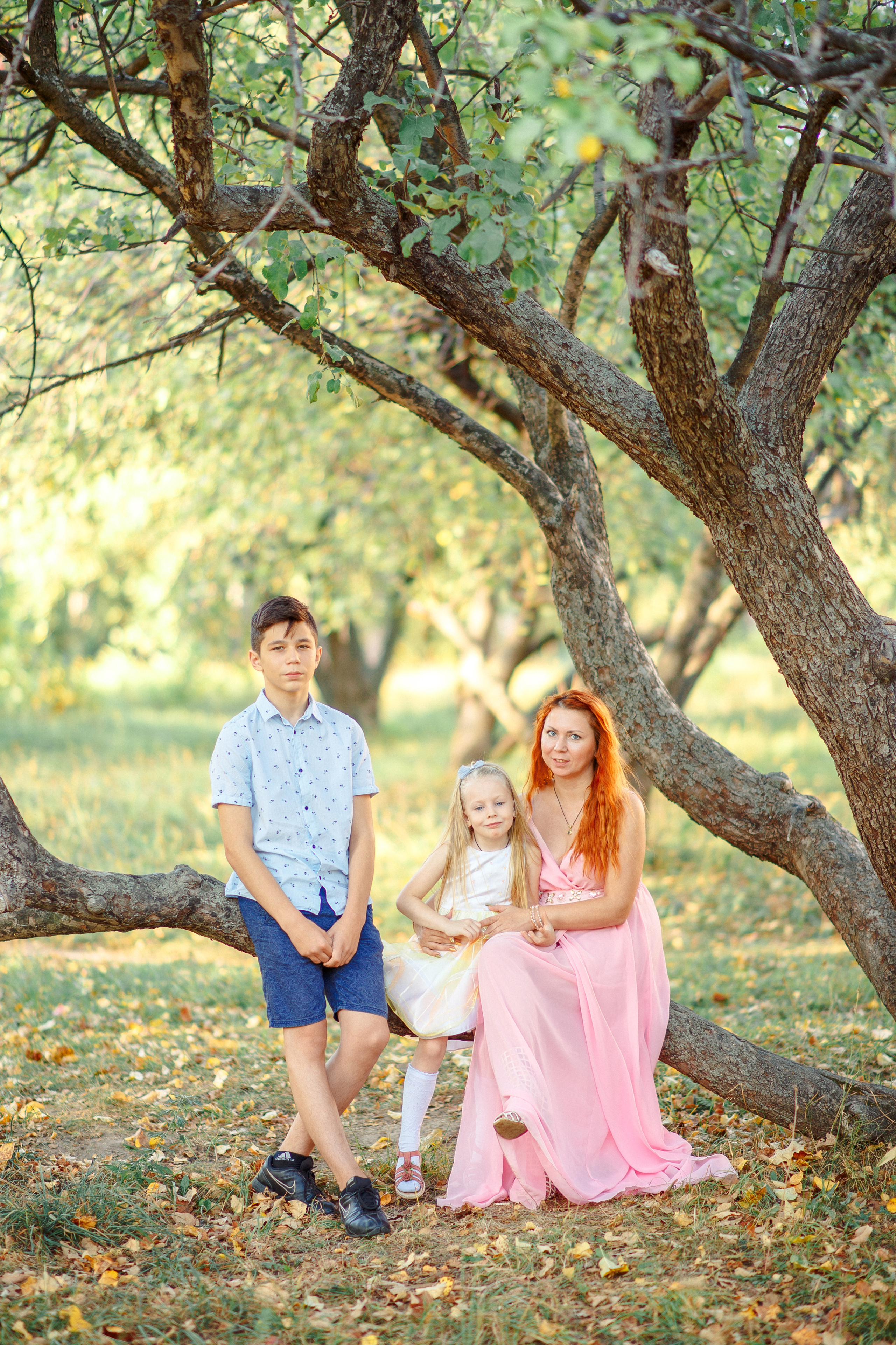 Мама с детьми, Катя, Кира и Илья. Свадебный и семейный фотограф Рязань. Дмитрий Волков