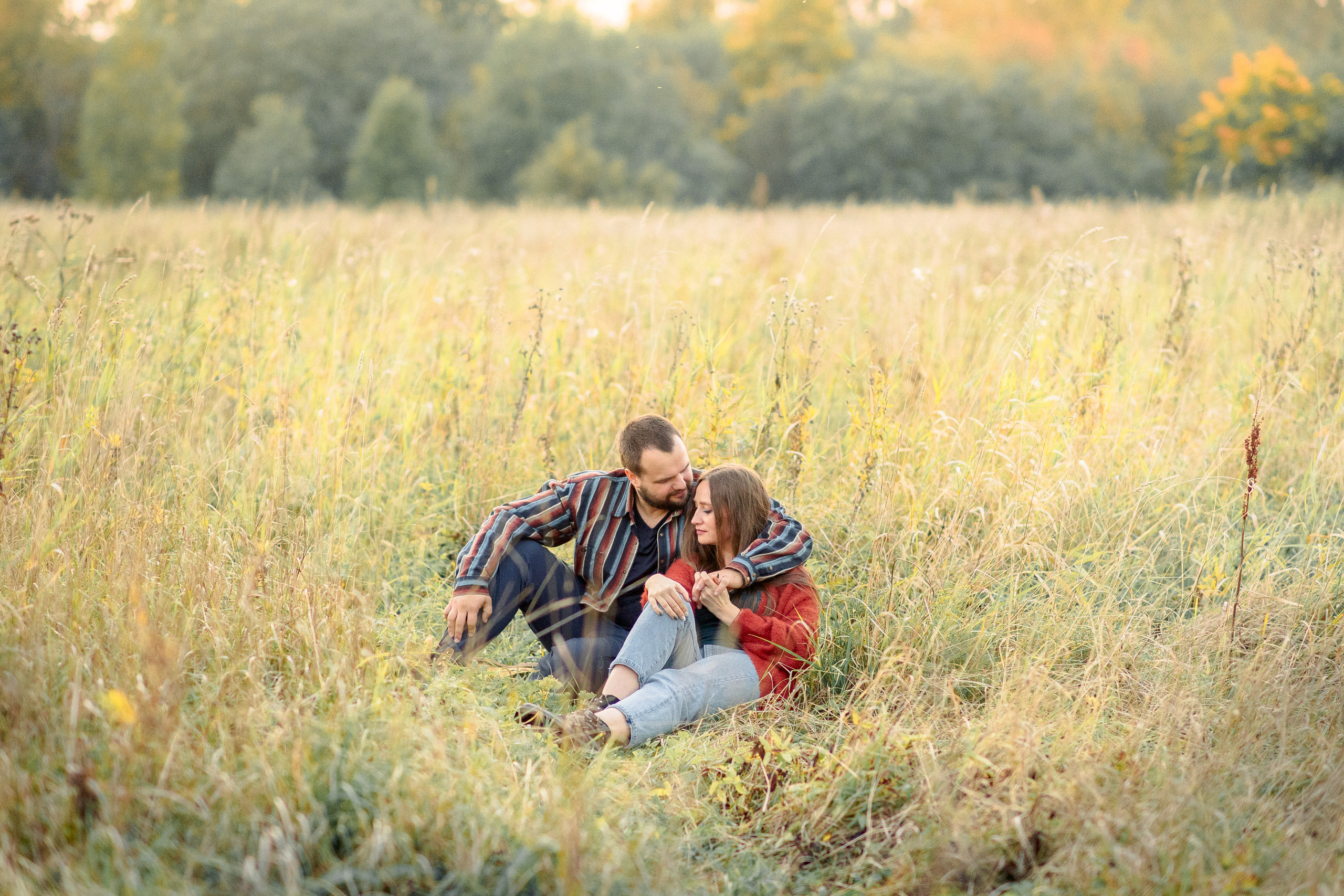 Lovestory фотосессия Анны и Игоря. Свадебный и семейный фотограф Рязань. Дмитрий Волков