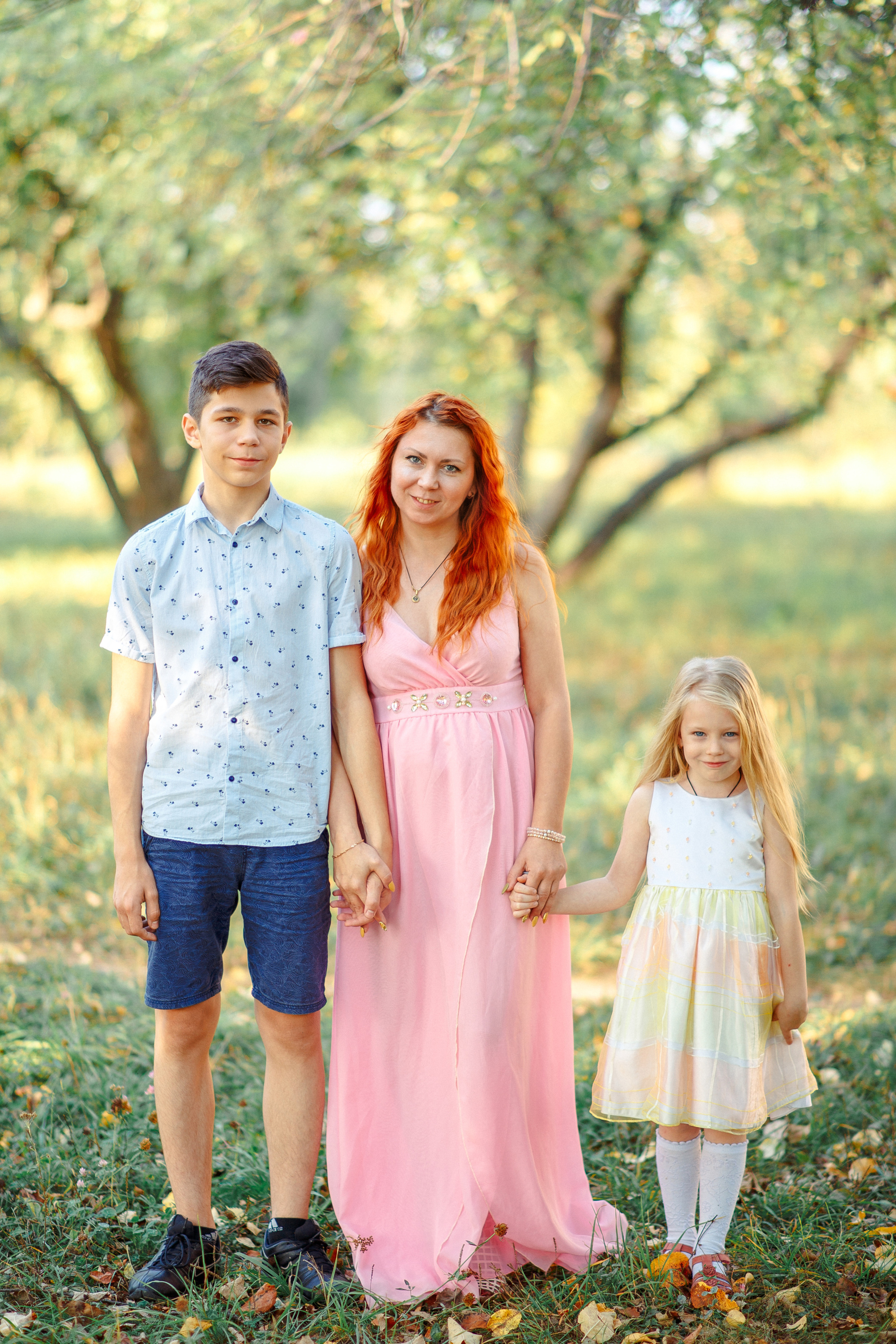 Мама с детьми, Катя, Кира и Илья. Свадебный и семейный фотограф Рязань. Дмитрий Волков