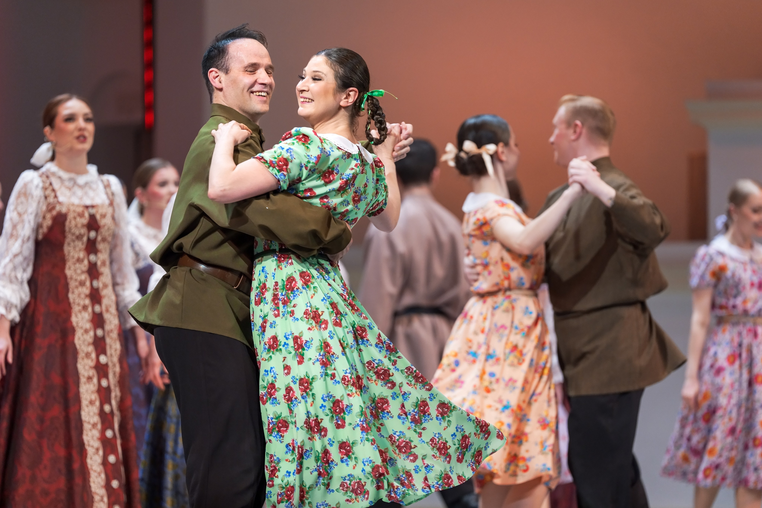 Государственный академический Северный русский народный хор. Балетный фотограф Москва Майоров Николай