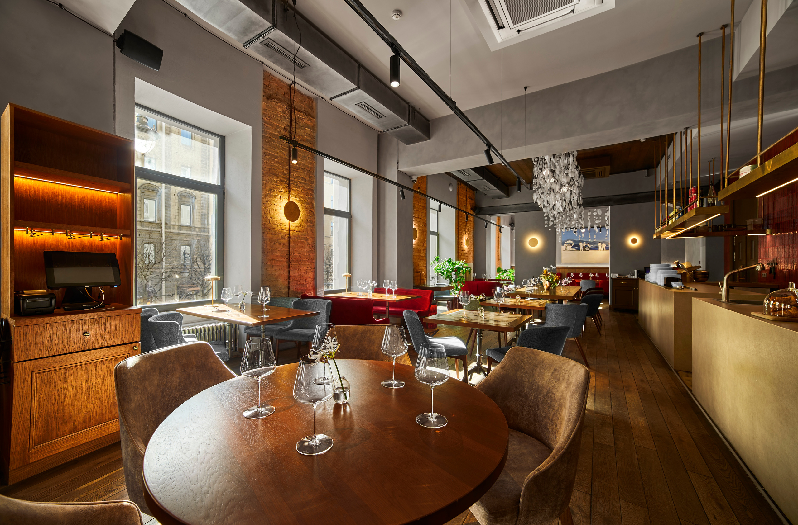 Ресторан Goose Goose. Интерьерный фотограф в Санкт-Петербурге и Москве