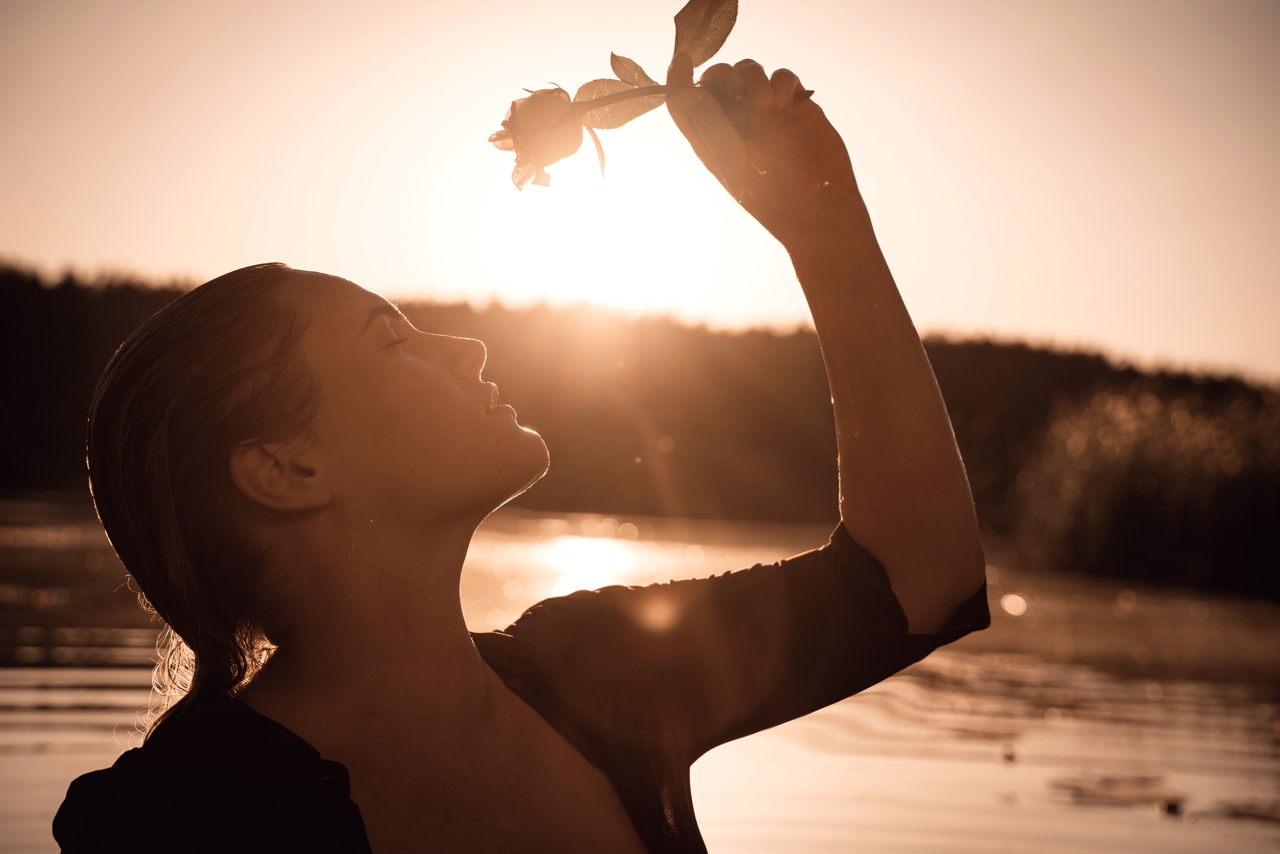 Журнальная съёмка beauty