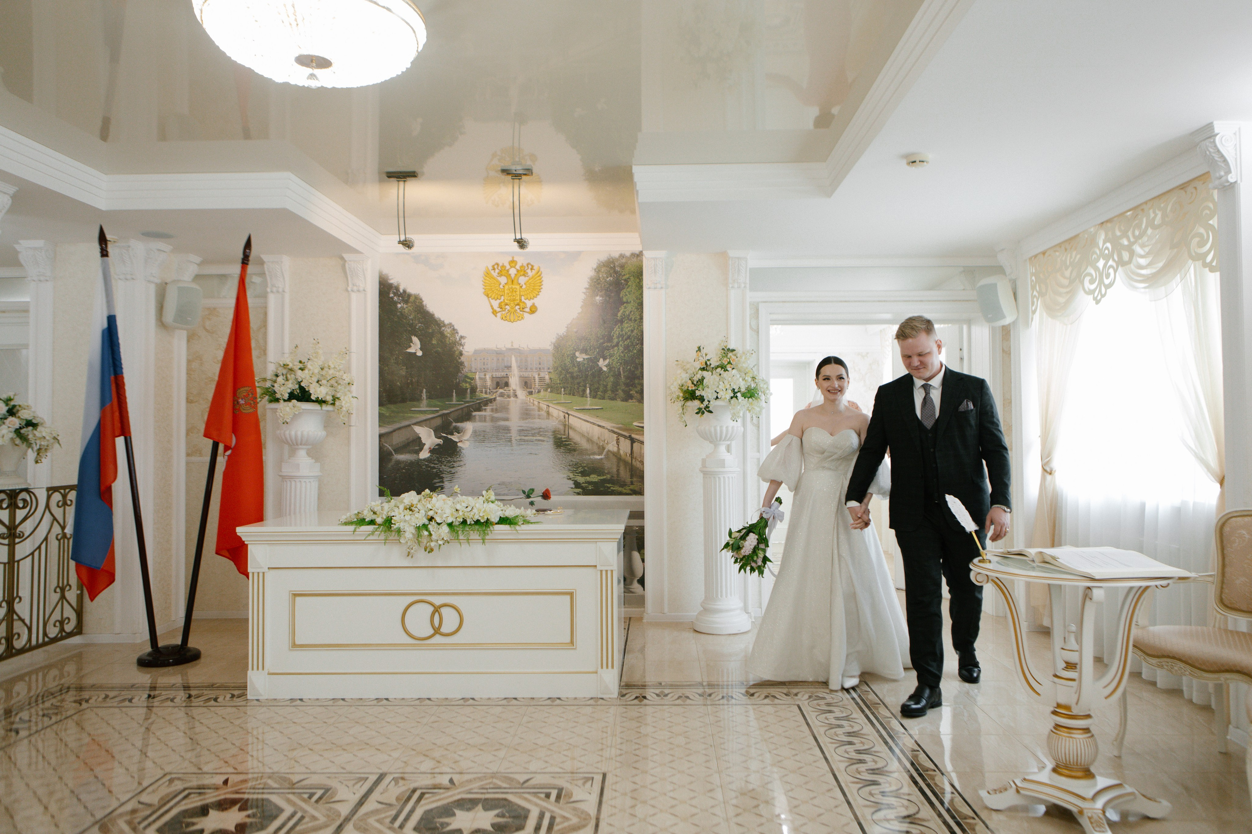 Андрей и Аня (Петергоф). Свадебный фотограф Эля Годлевская