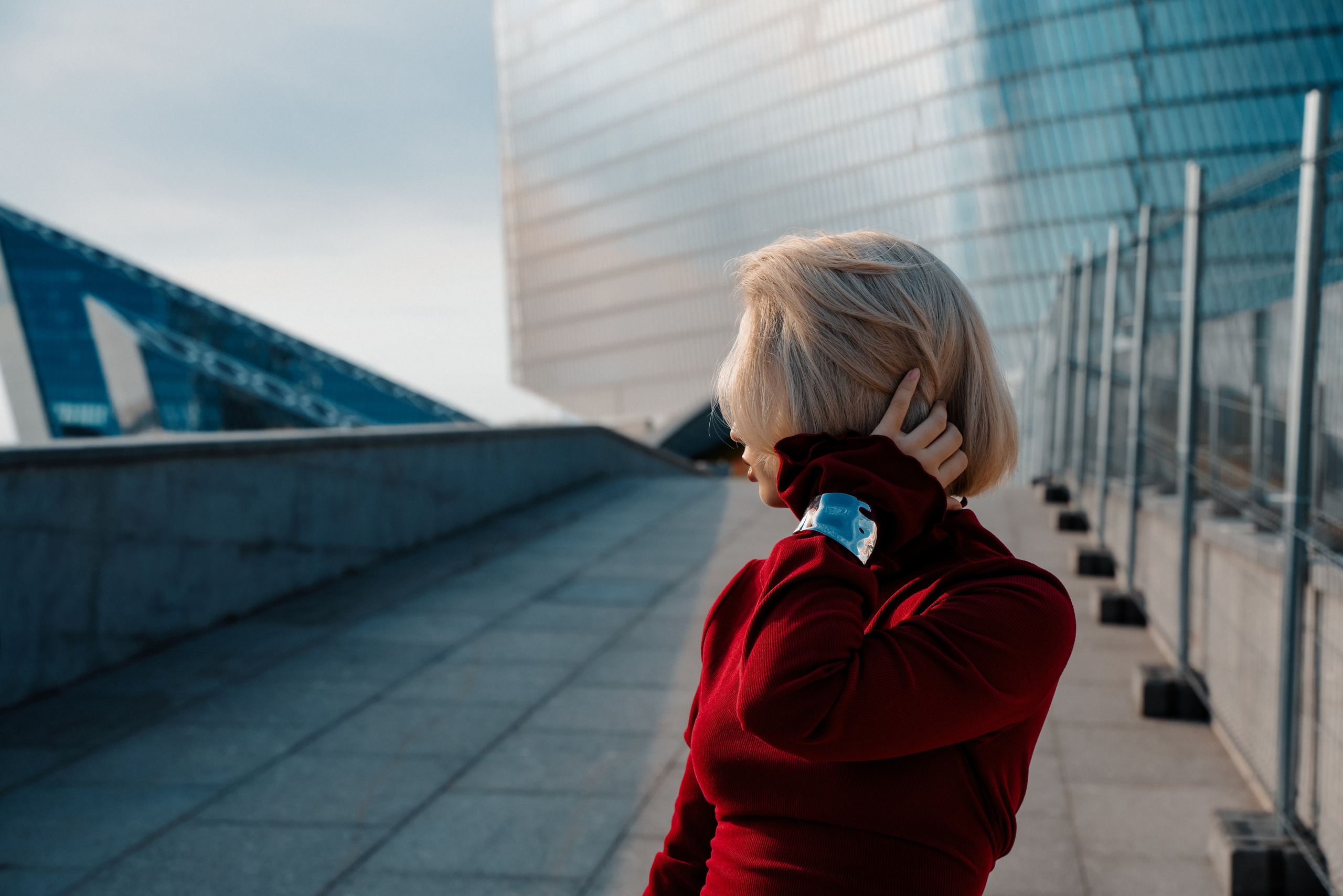 Ким Ирина. Лахта центр. Портретный фотограф в Санкт-Петербурге Дмитриева Наталия