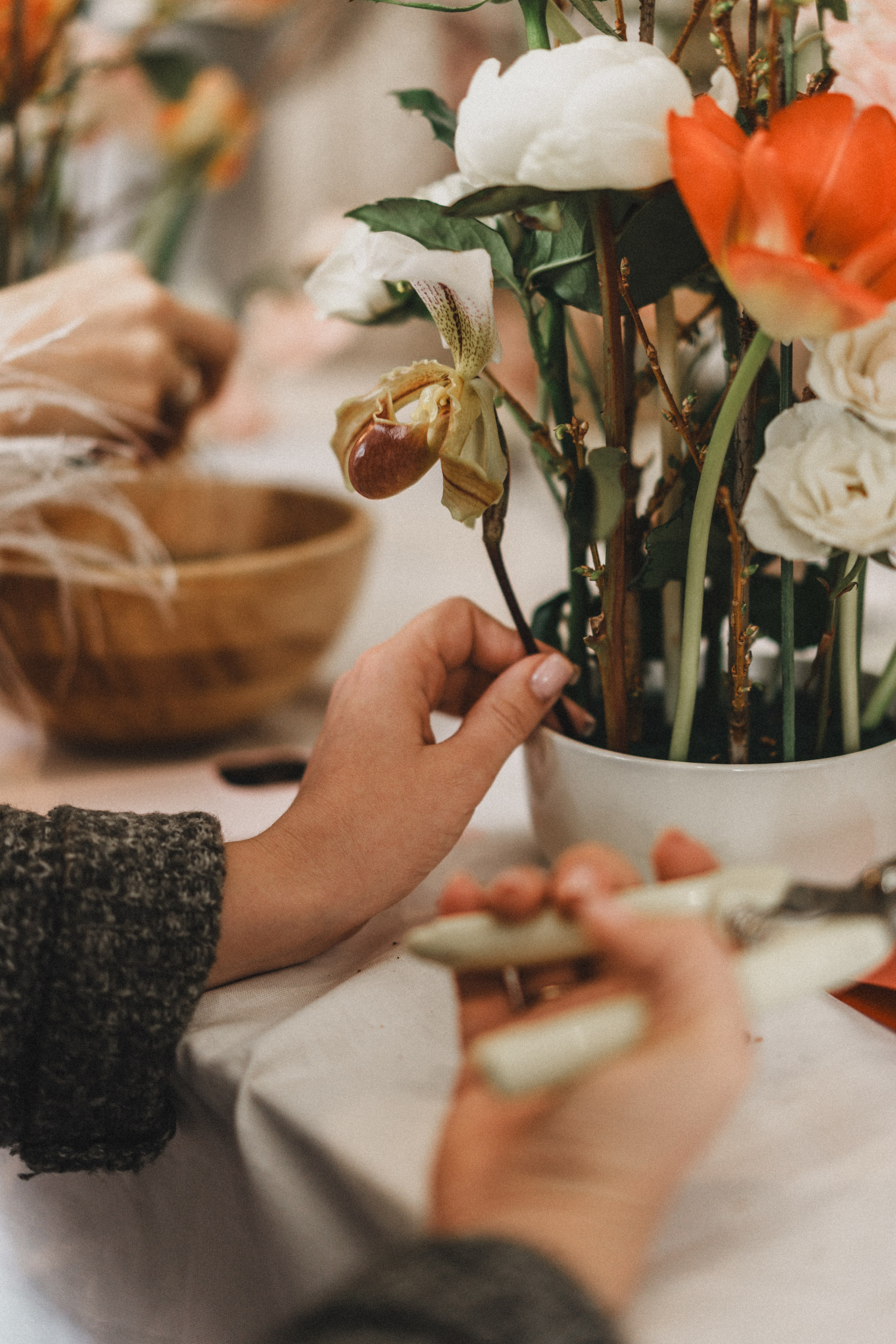 OCHEN' — цветочная встреча 14 февраля. Семейный и детский фотограф и видеограф в Москве, Серпухове и Тарусе Валерия Сорокина