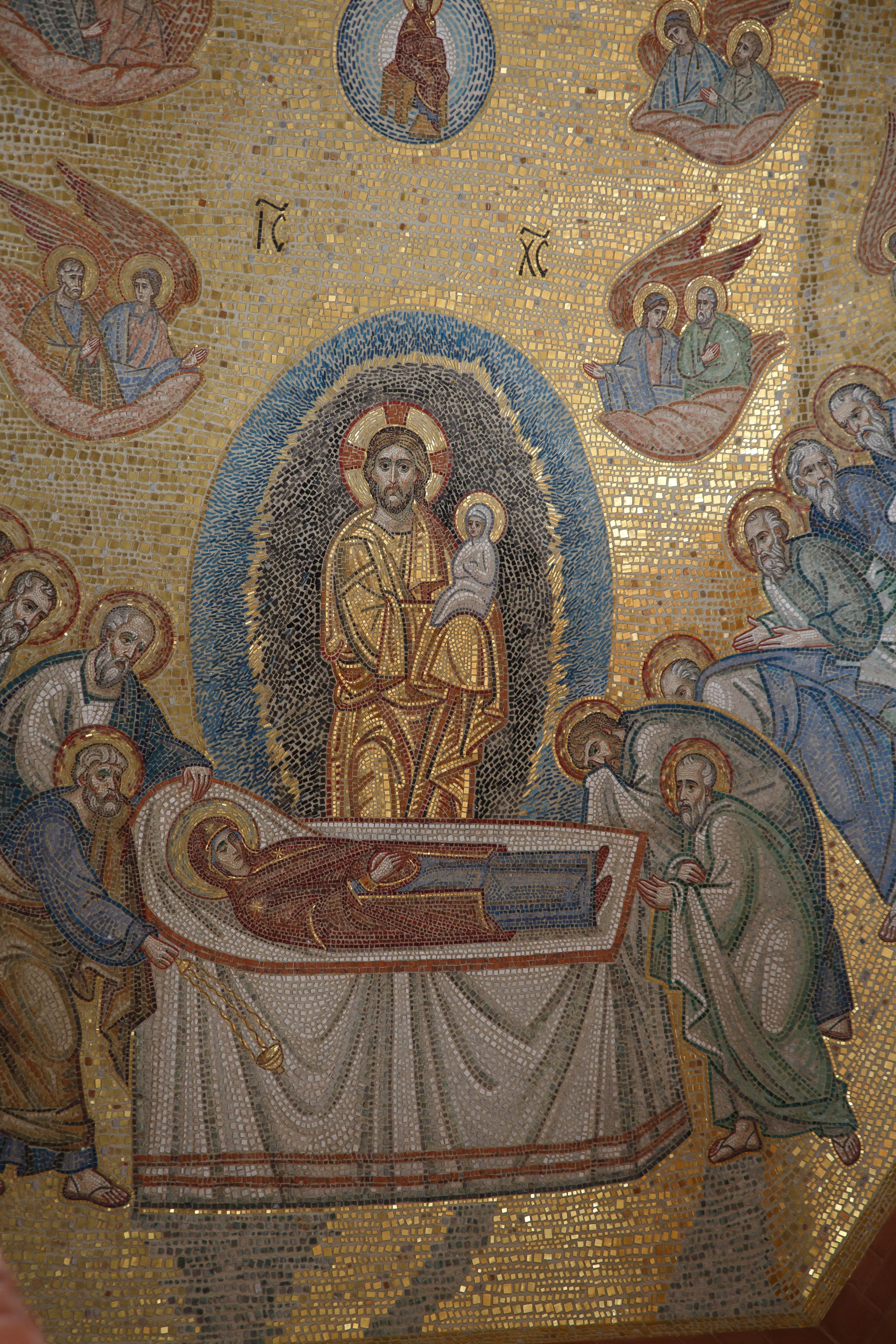 Успенский собор в монастыре Бештау. НИИКОРОВИН- мастерская мозаики и монументального искусства