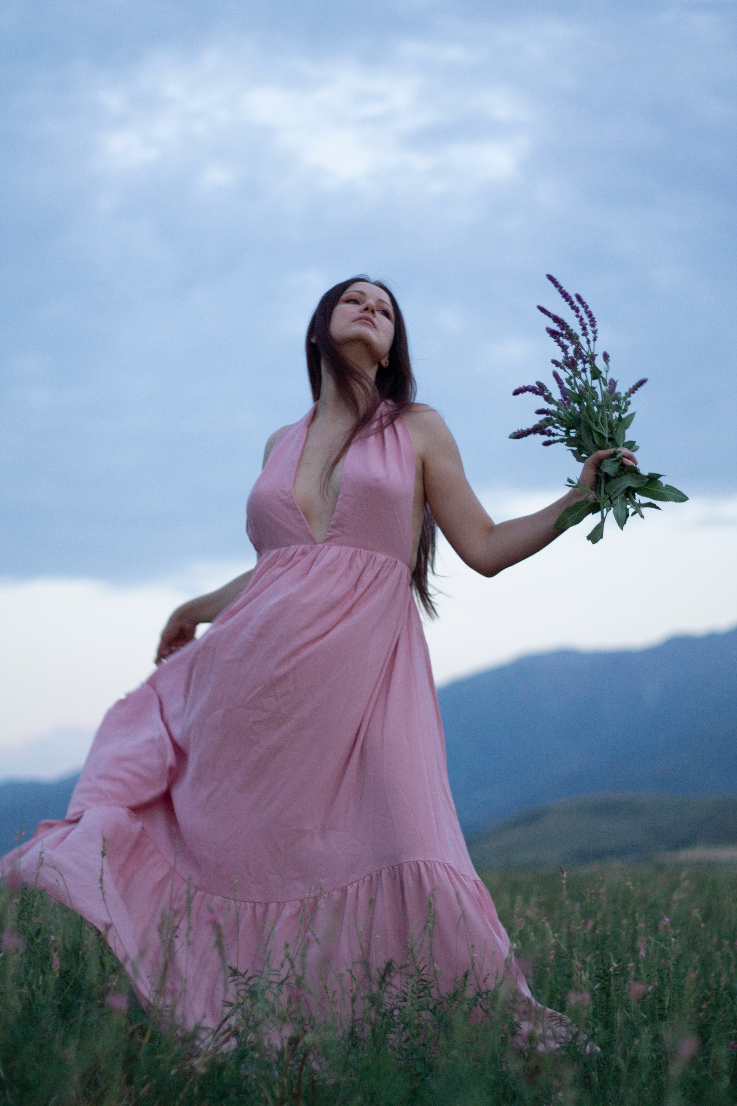 Эллодия в закатном солнце