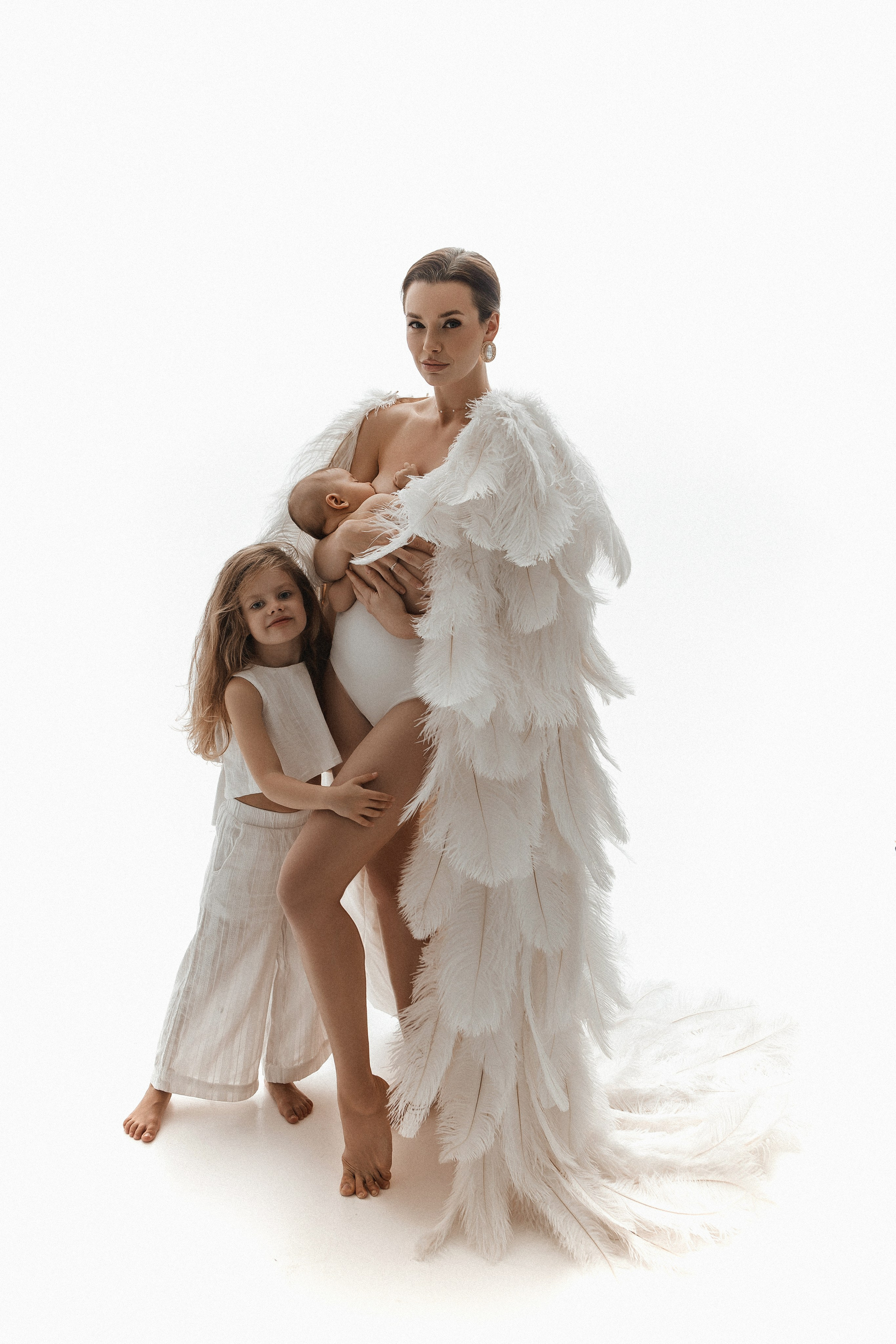 Рита с детьми