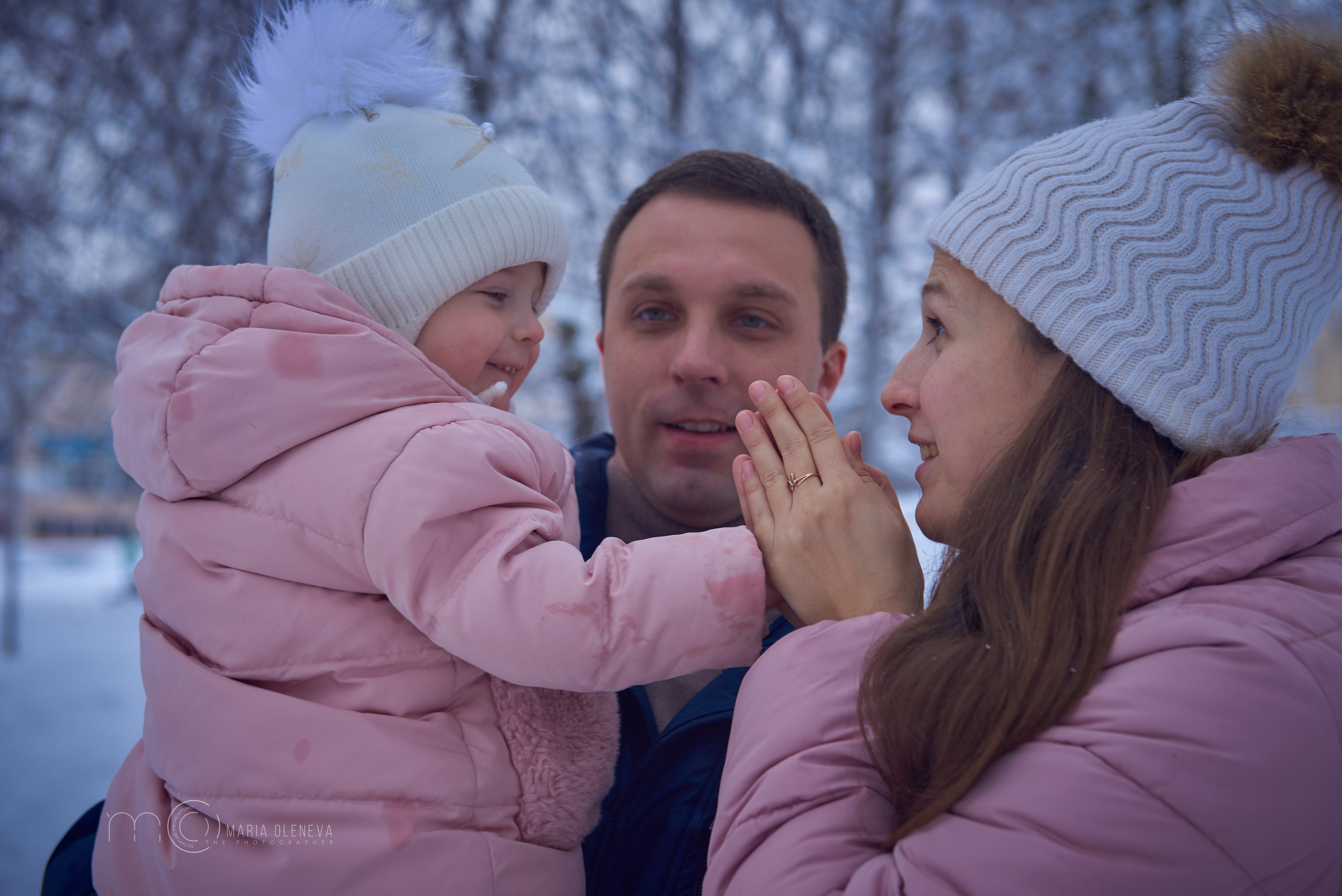 Снежная фотосессия. Фотограф Мария Оленева