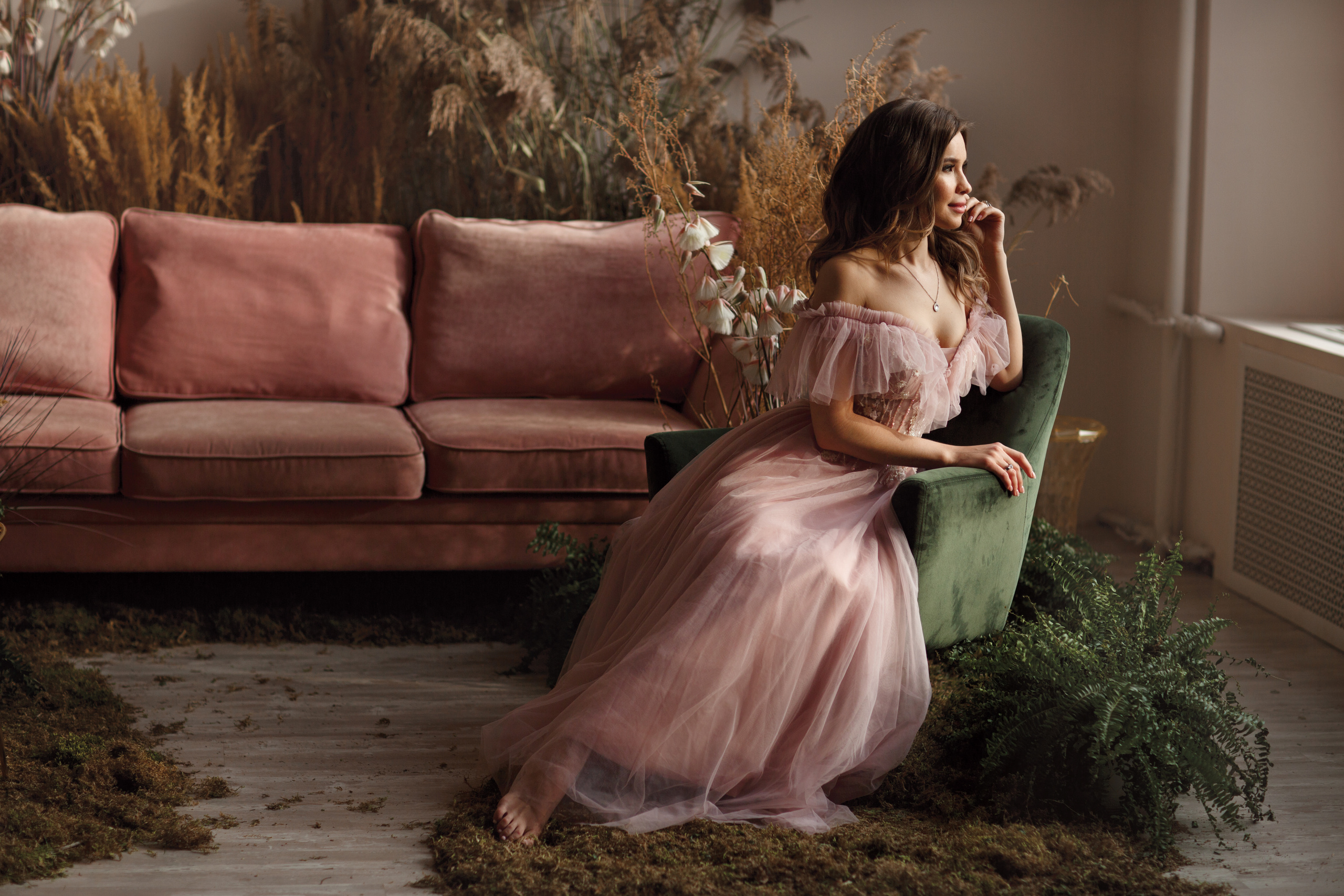 Студия. Будуарный и женский портретный фотограф Москва