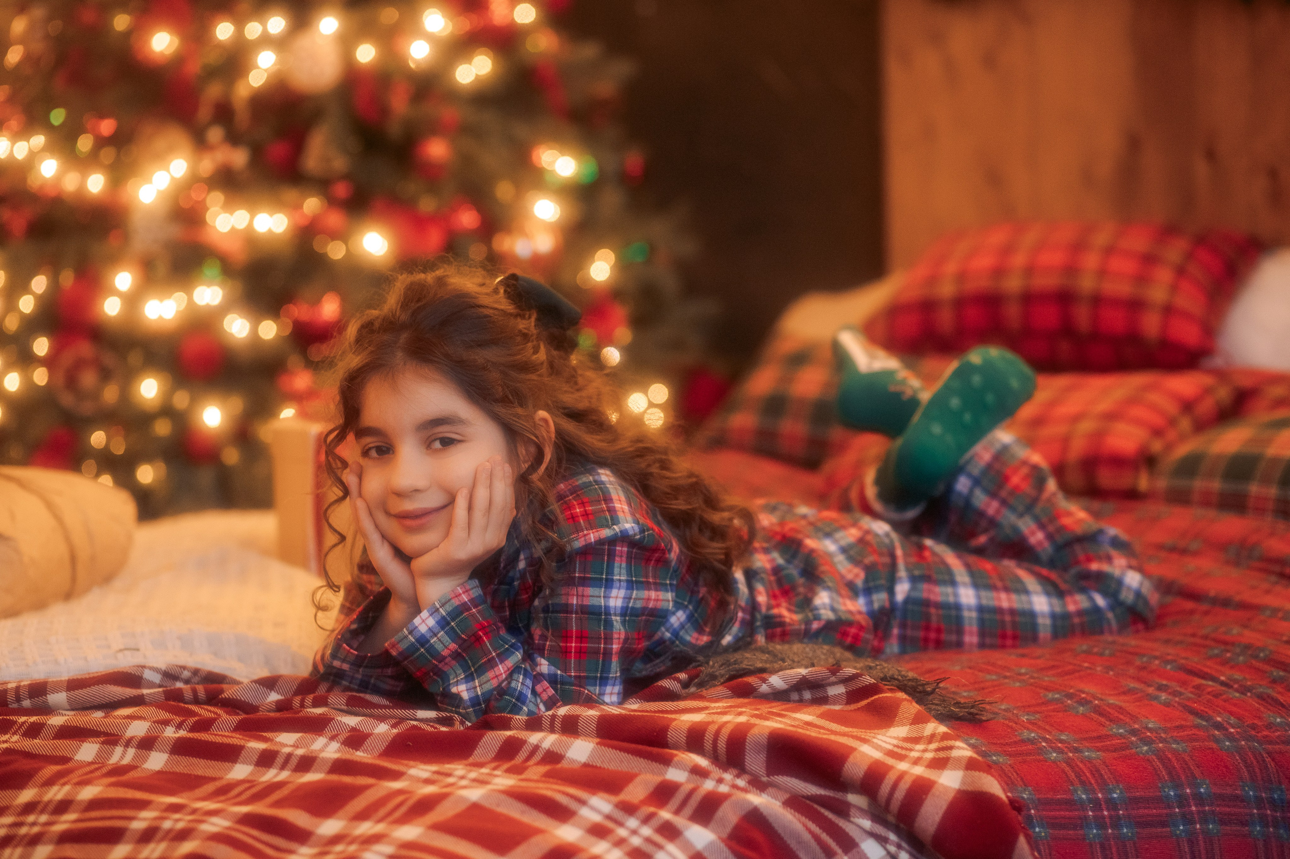 Новогодняя Семейная фотосессия в фотостудии Daily. Фотограф в Санкт-Петербурге, Анна Скворцова