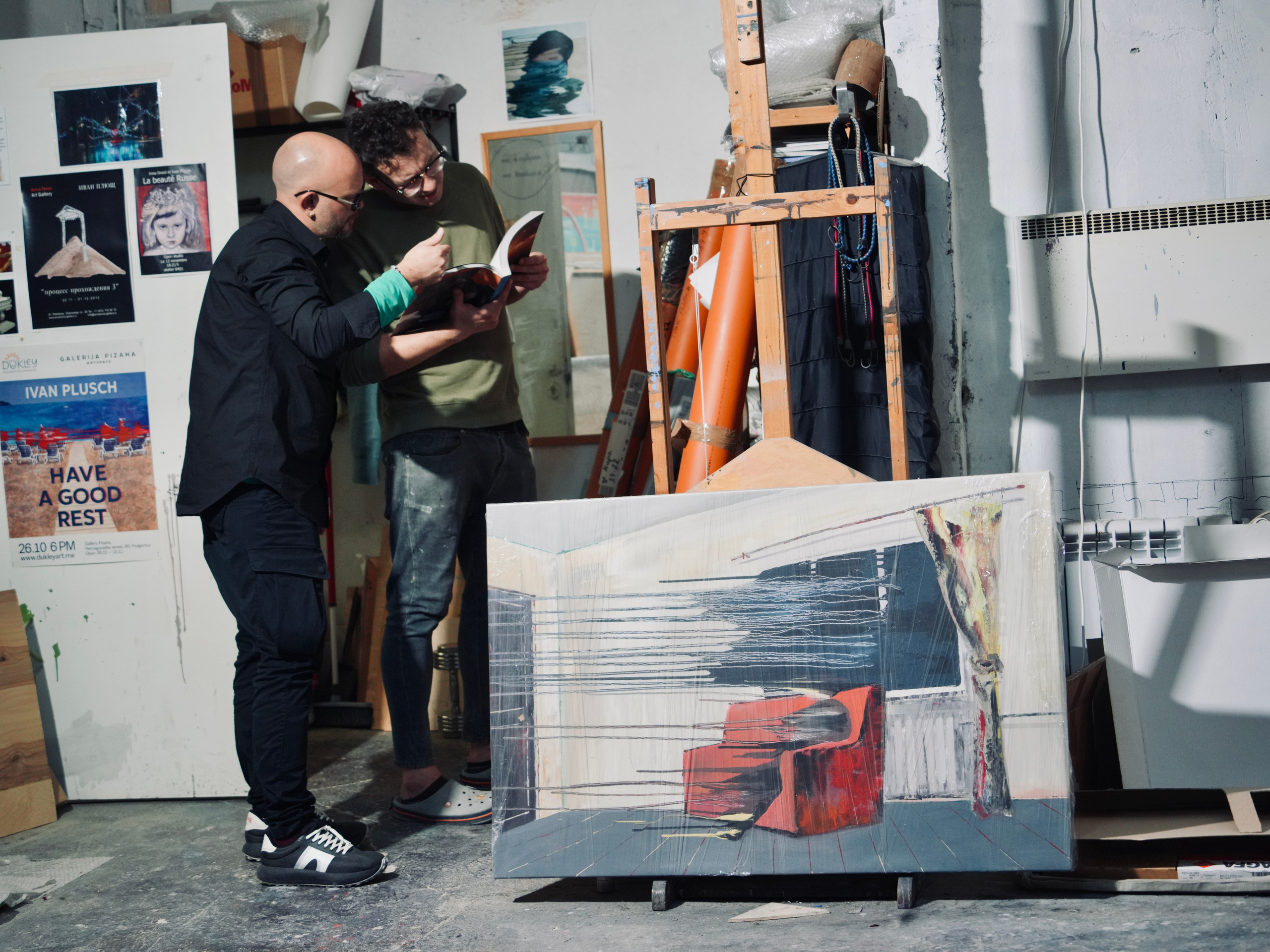 Репортаж из художественной мастерской. Событийный фотограф в Москве Юлия Папиянц