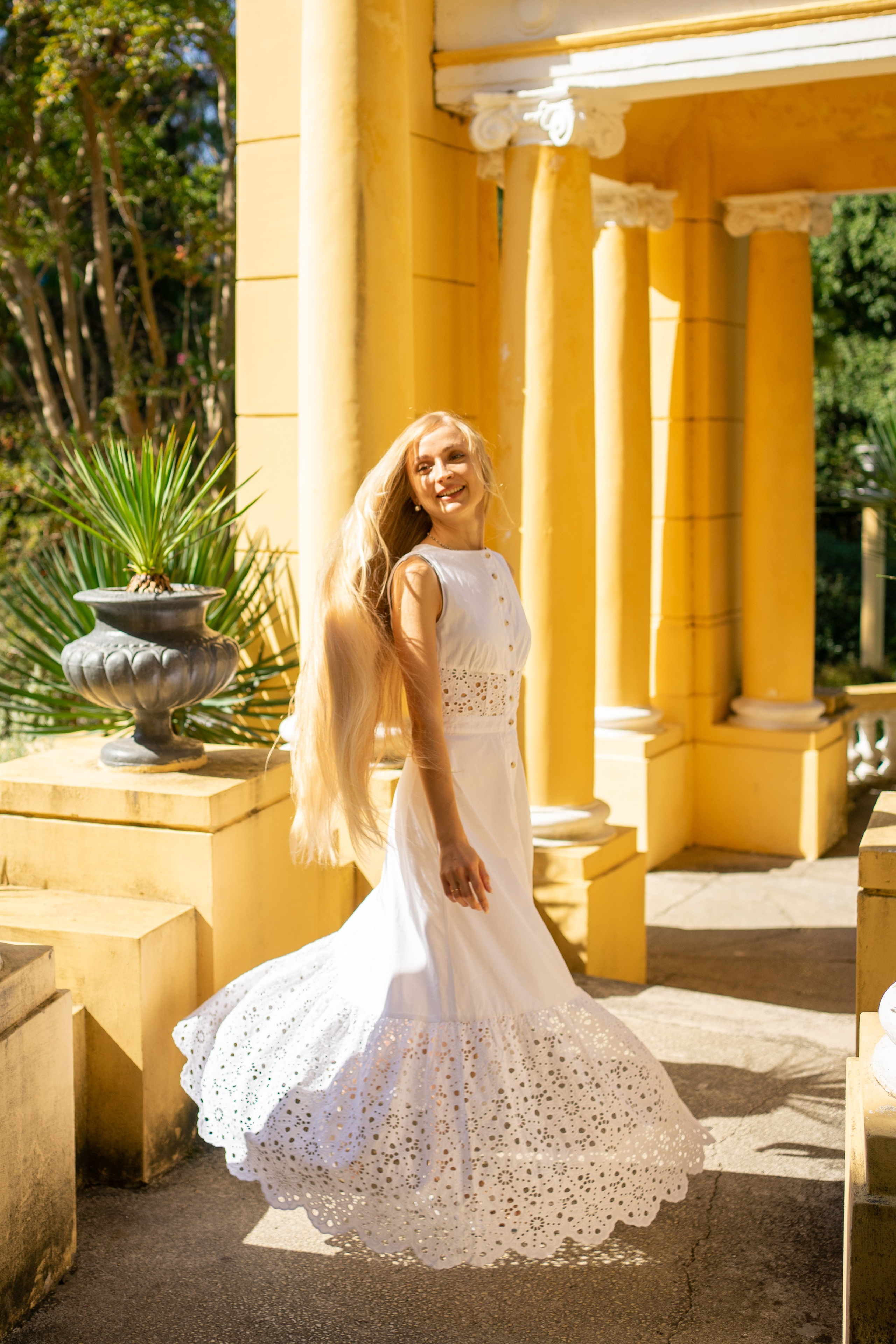 Фотосессия в дендрарии. Фотограф в Сочи Тиунова Маргарита и Тиунов Евгений