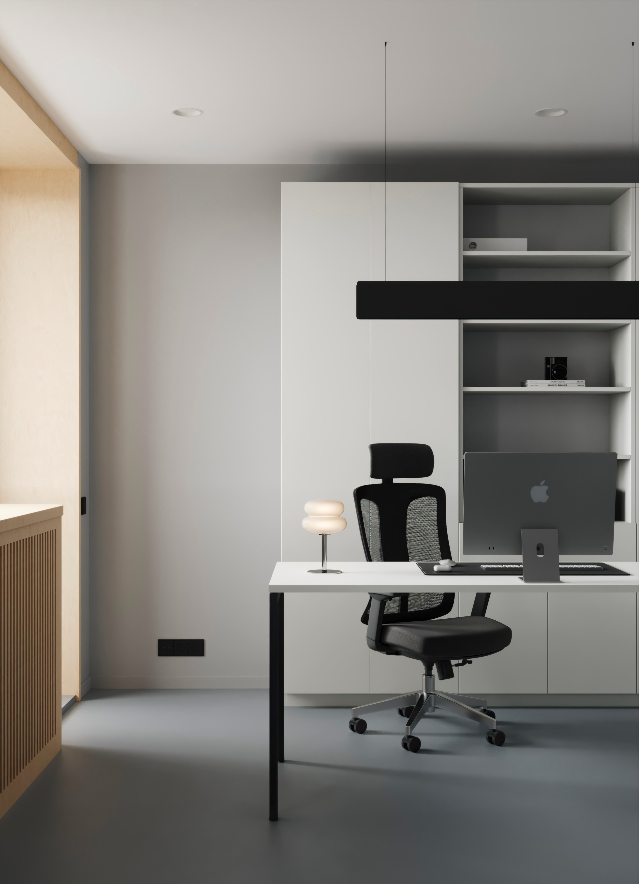 Office interior design. Cg artist Shchapov Dmitry