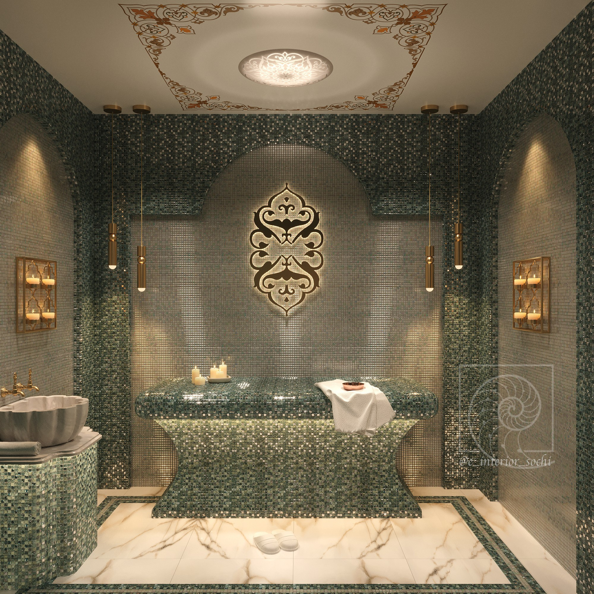 SPA_SONATA. Дизайн интерьера Евгения Тисленко