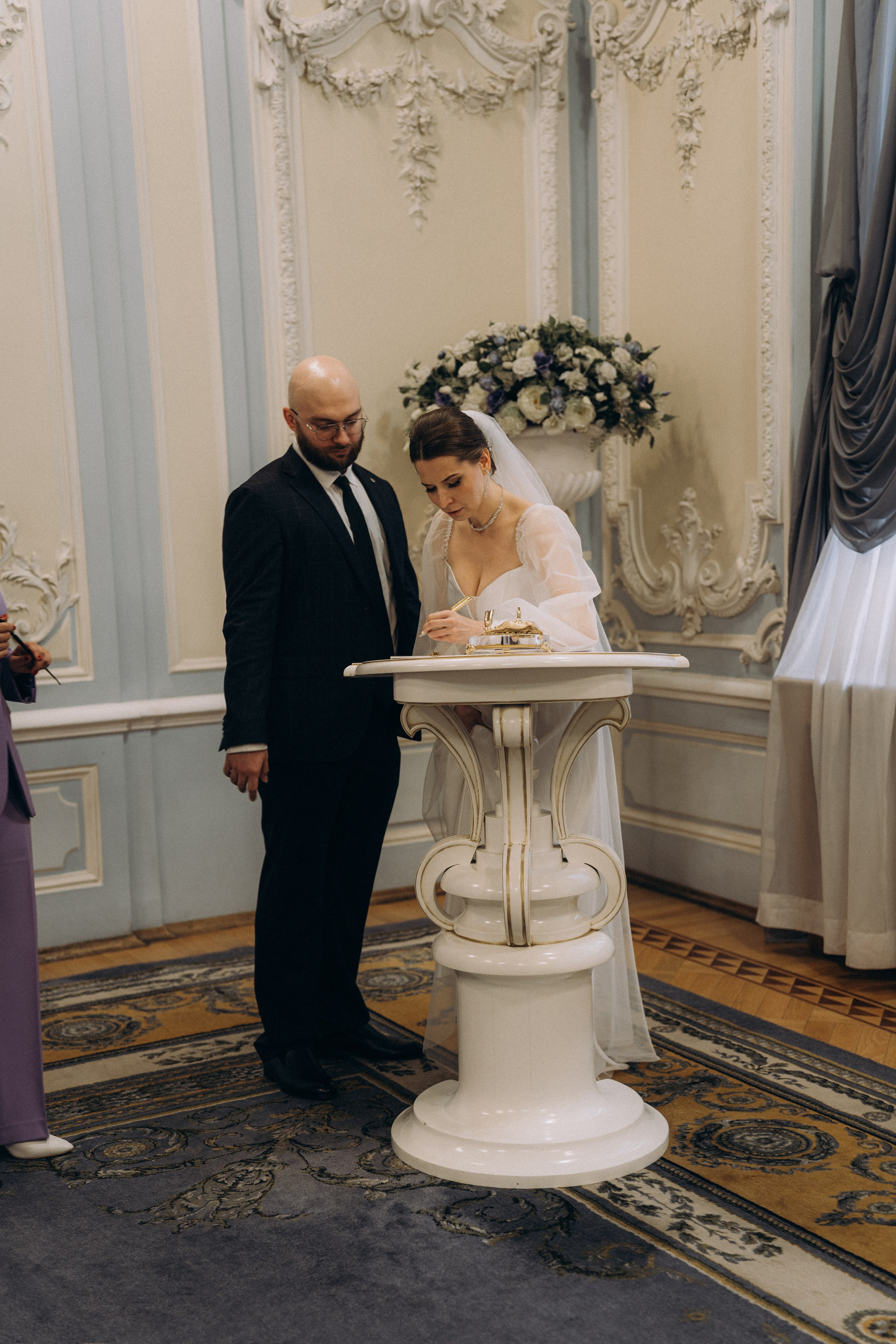 СВАДЕБНАЯ СЬЕМКА ВО ВТОРОМ ДВОРЦЕ (ДЕКАБРЬ) ТАКЖЕ СЬЕМКА В СТУДИИ НА ЧЕРНЫШЕВСКОЙ. Профессиональный фотограф, Санкт-Петербург — Виктория Богомолова