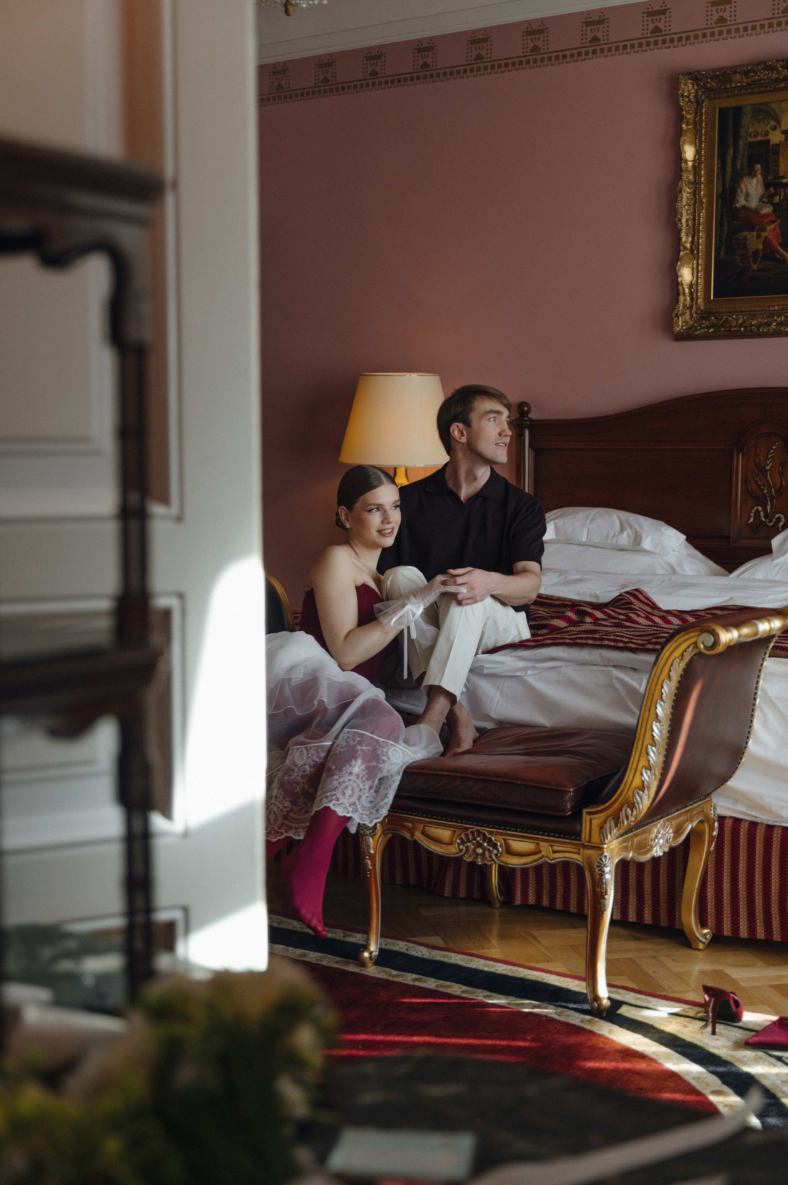 Дмитрий и Луиза. Гостиница Националь и ресторан Белуга. Свадебный фотограф Москва и Санкт-Петербург. Анастасия Чудина