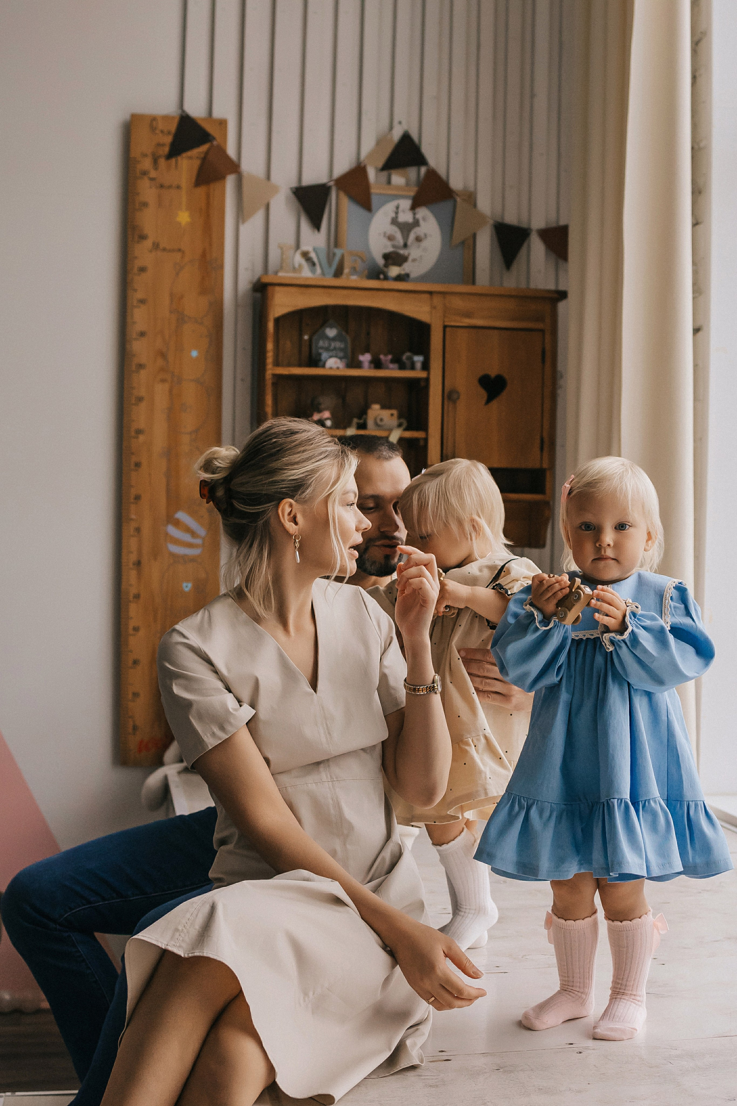 Сергей, Екатерина, Маша и Аня. Фотограф Нижний Новгород
