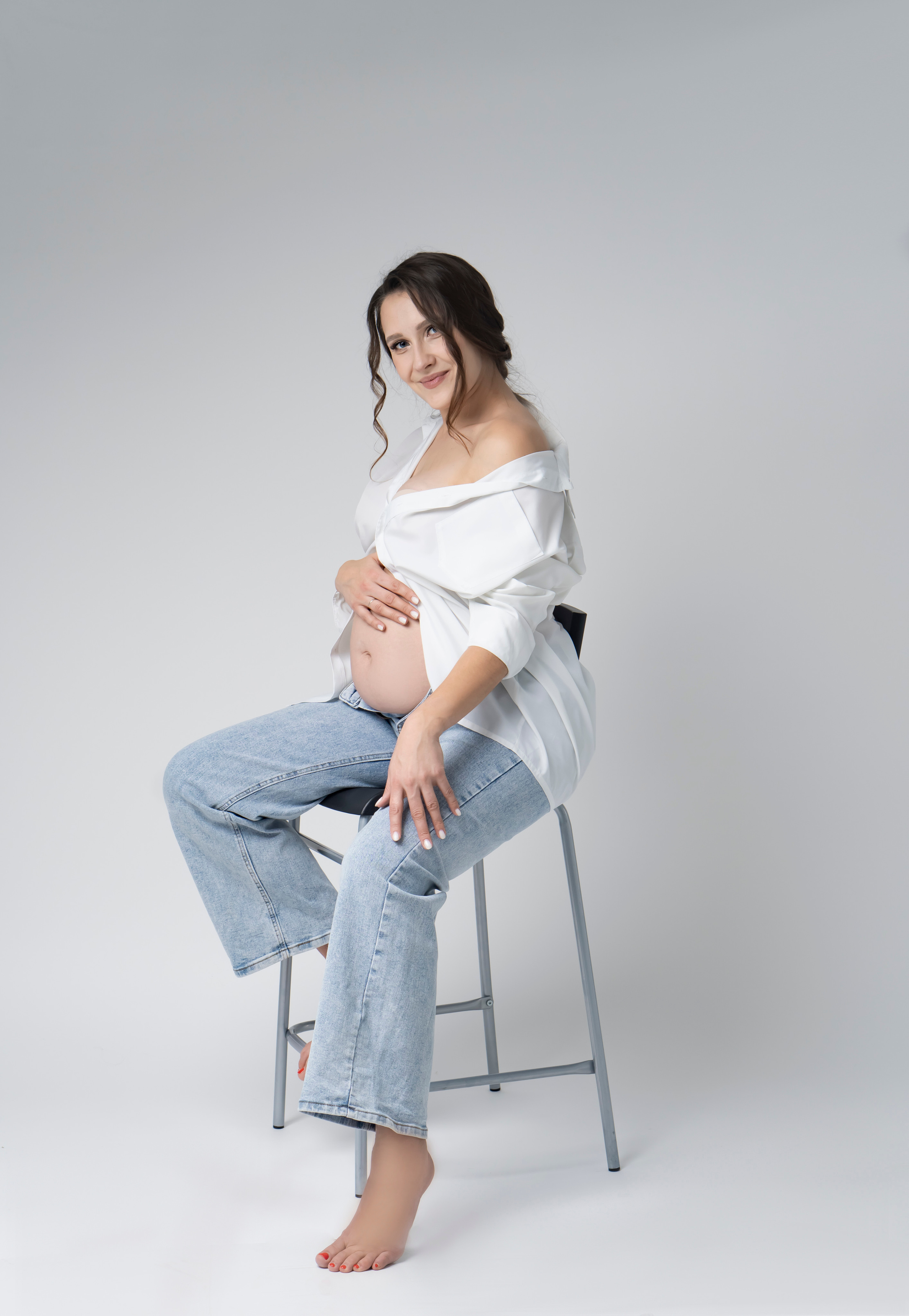 Красивая беременность. Фотограф новорожденных, беременности и семейных фотосессий в Томске