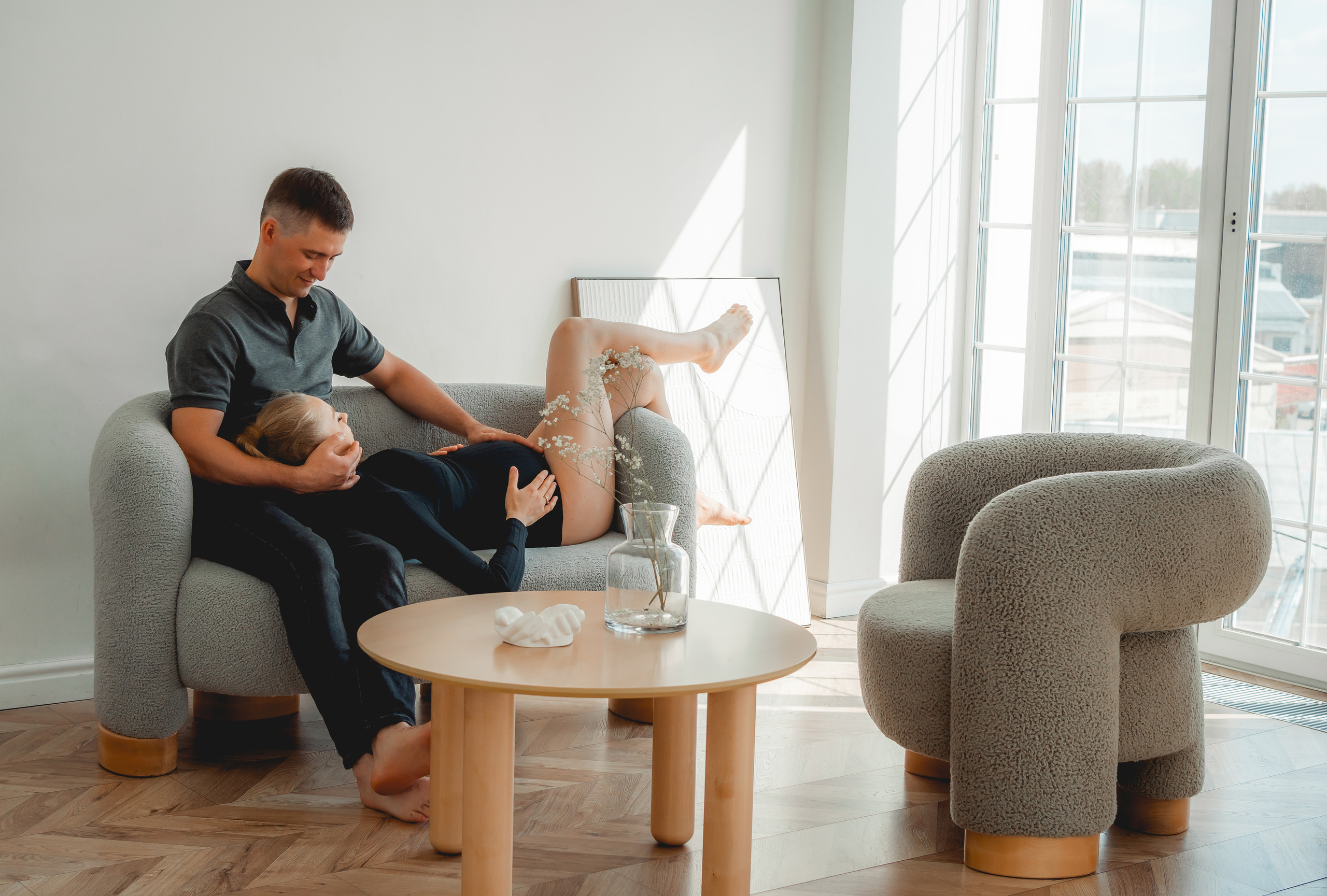 Красивая беременность. Фотограф новорожденных, беременности и семейных фотосессий в Томске