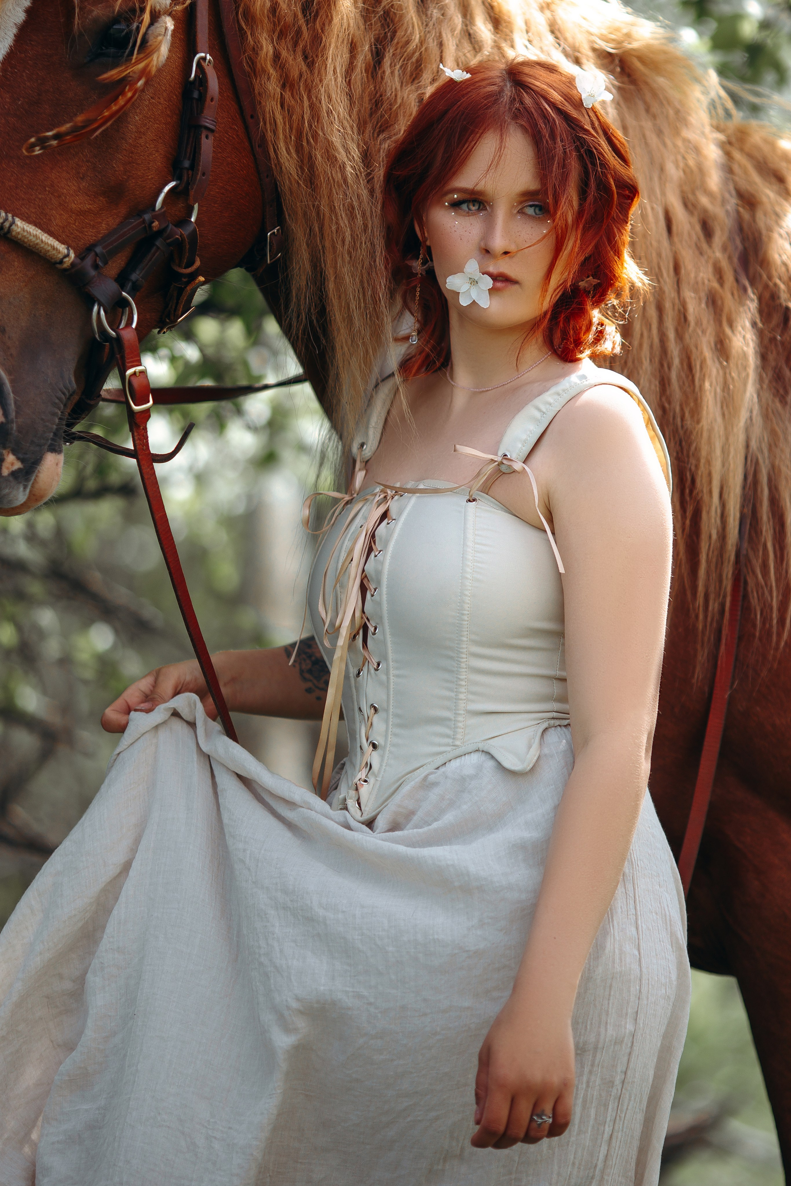 Весенние цветения. Анна Молчанова конный фотограф в Тюмени | фотосессии с лошадьми Тюмень
