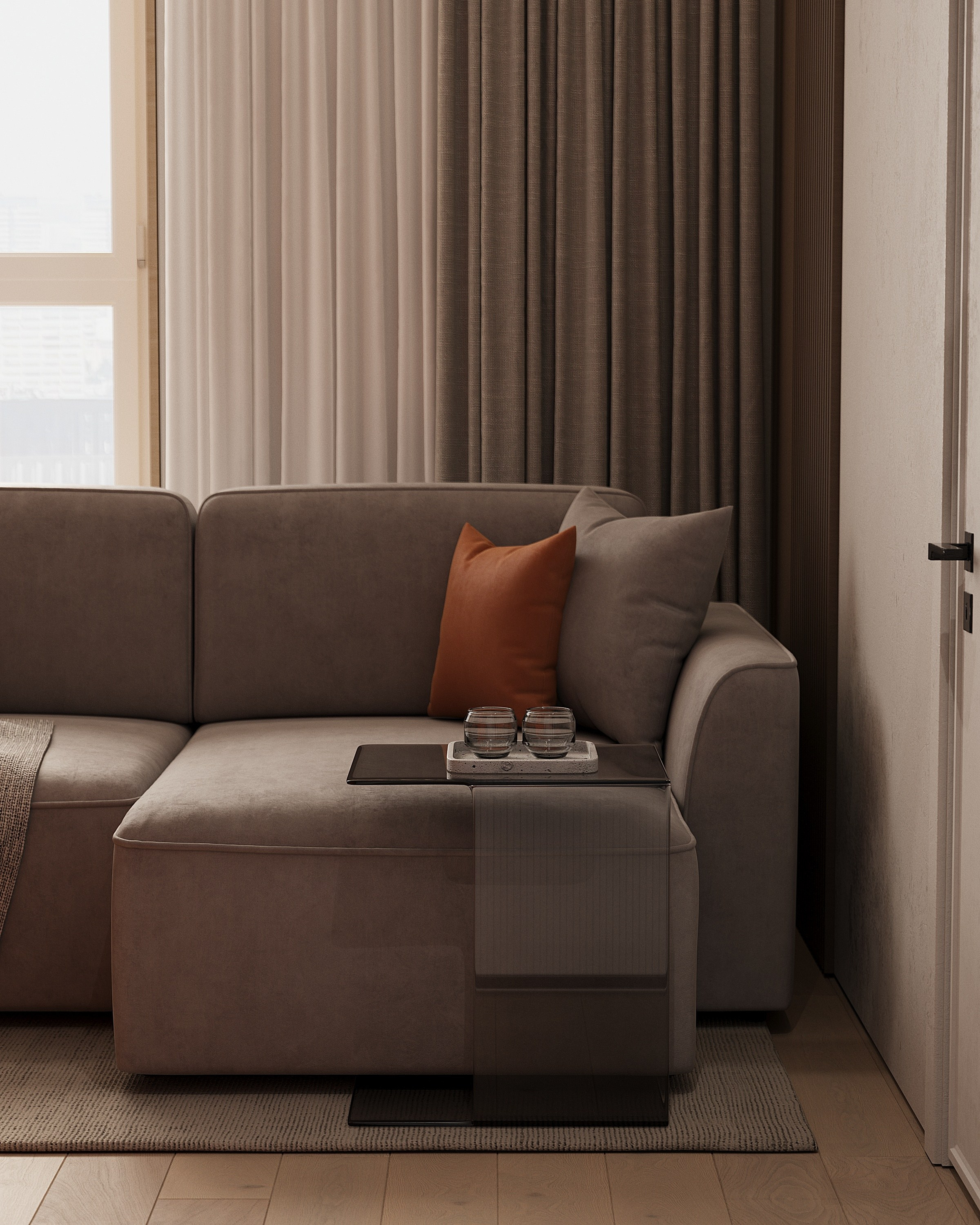 ЖК «Символ"/ Москва/ 62кв. м. Ксения Барабаш дизайнер интерьера в Санкт-Петербурге