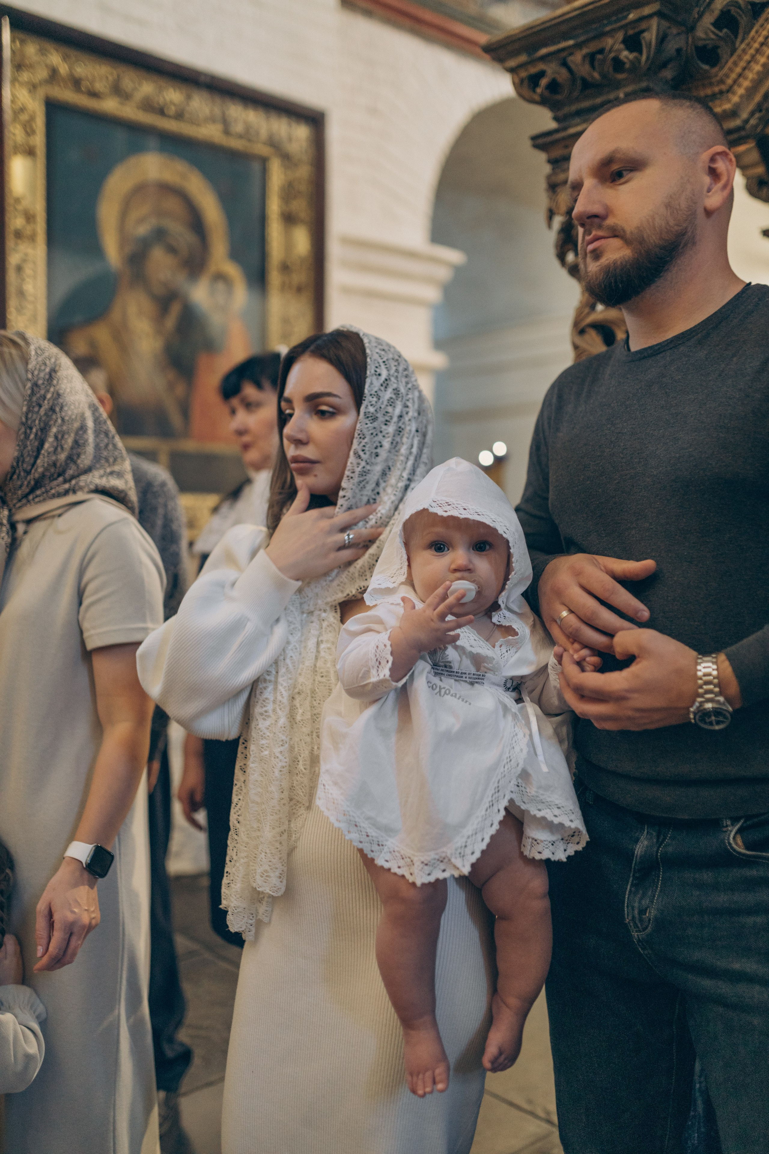 Крещение Марии. Семейный фотограф и фотограф на роды в Ростове-на-Дону Мухина Виктория