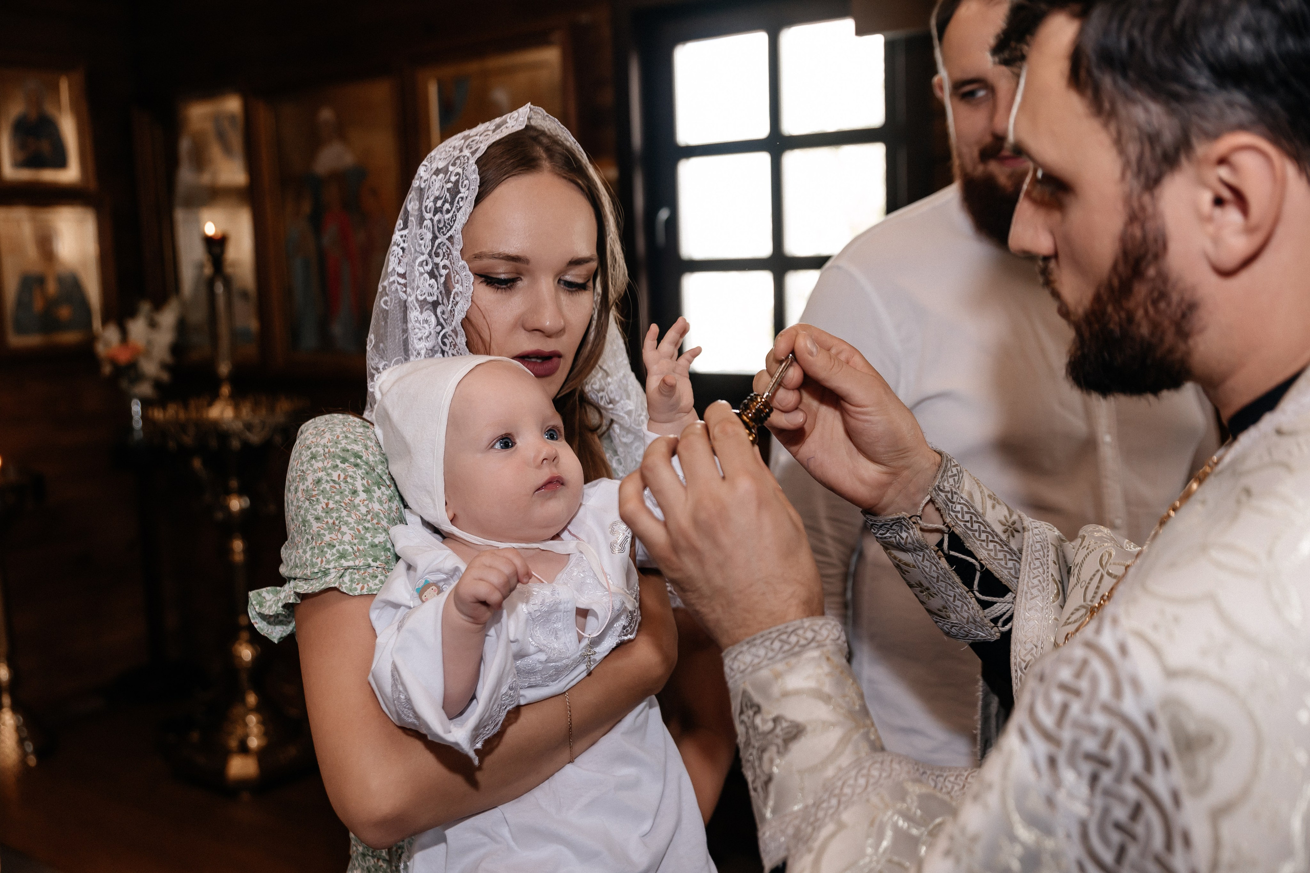 Крещение Эмилии. Семейный фотограф Минск Усова Ольга