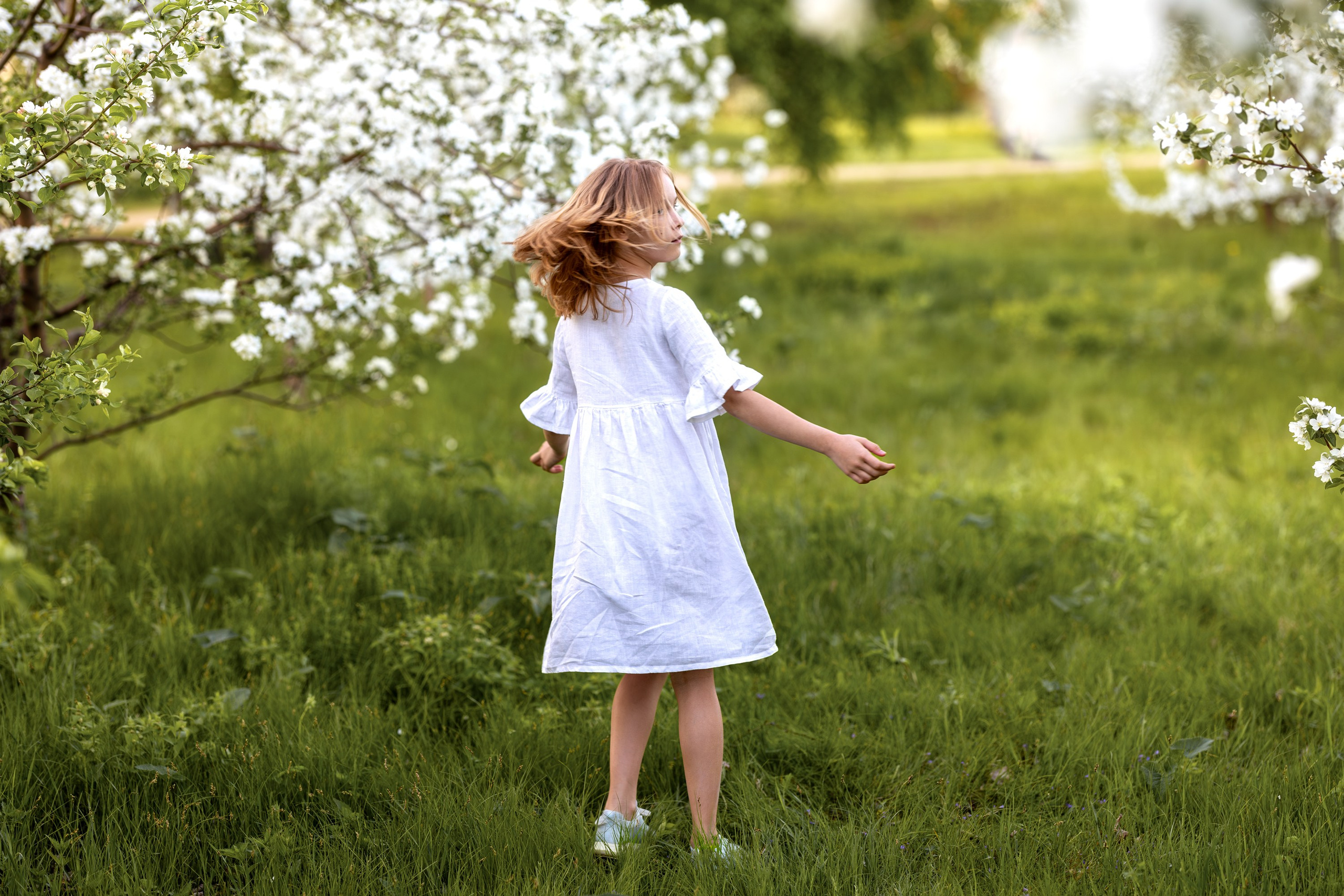 Яблоневый сад. Семейный и детский фотограф в Красноярске, Дивногорцева Светлана