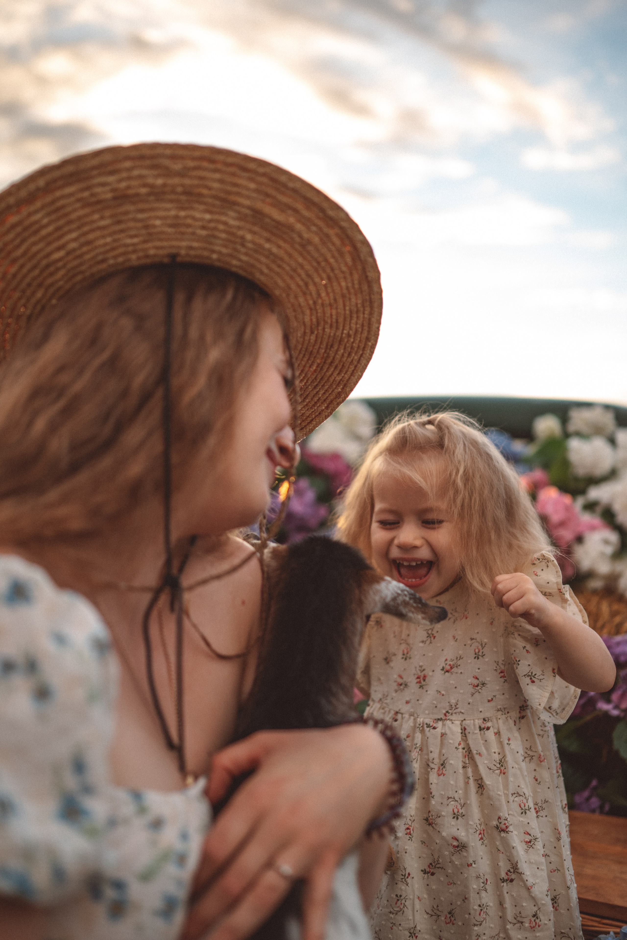 Гортензии. Семейный и детский фотограф в Москве Князева Диана
