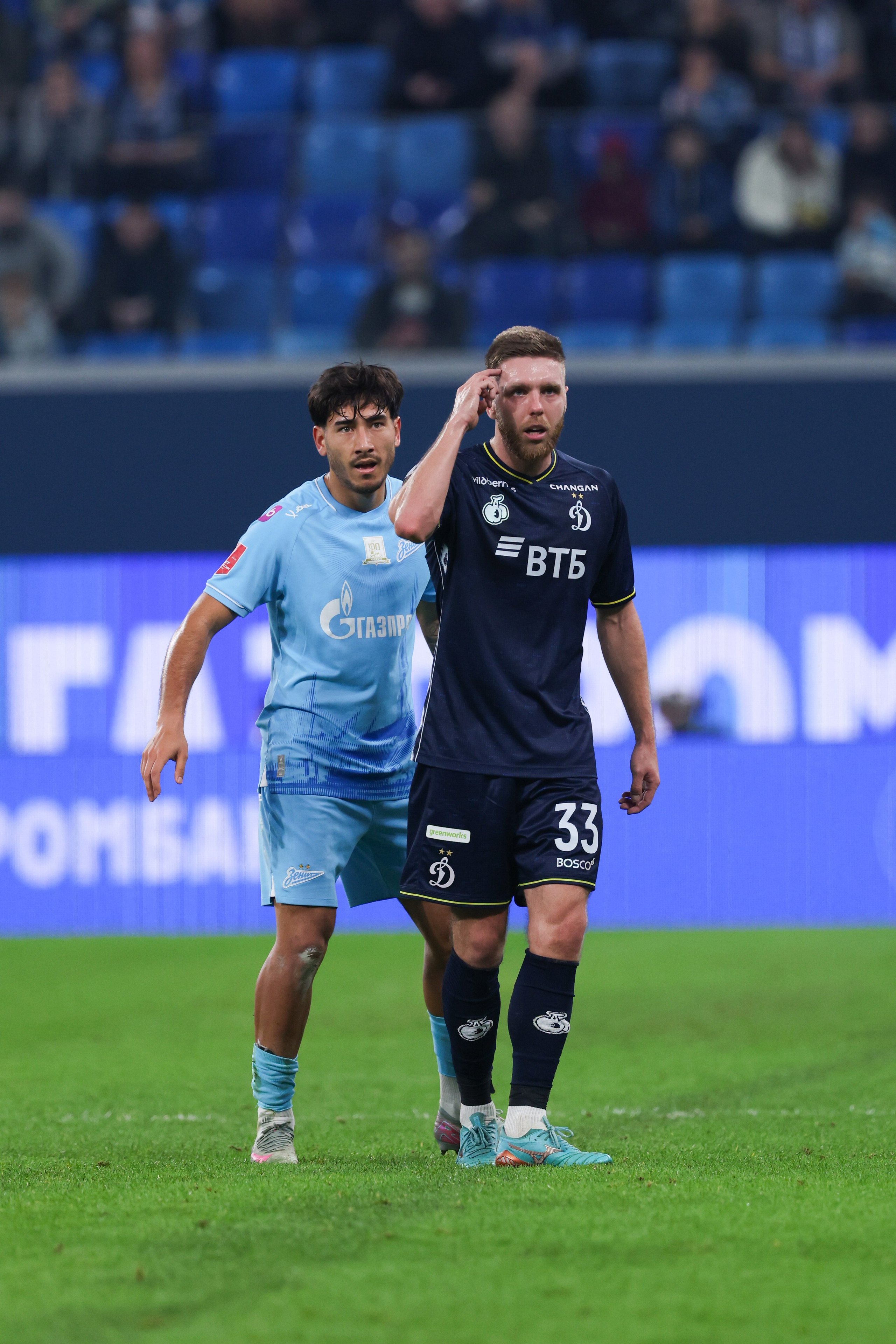 ФК «Зенит — ФК «Динамо» Москва 05.11.2025. Спортивный и репортажный фотограф Антон Тереханов