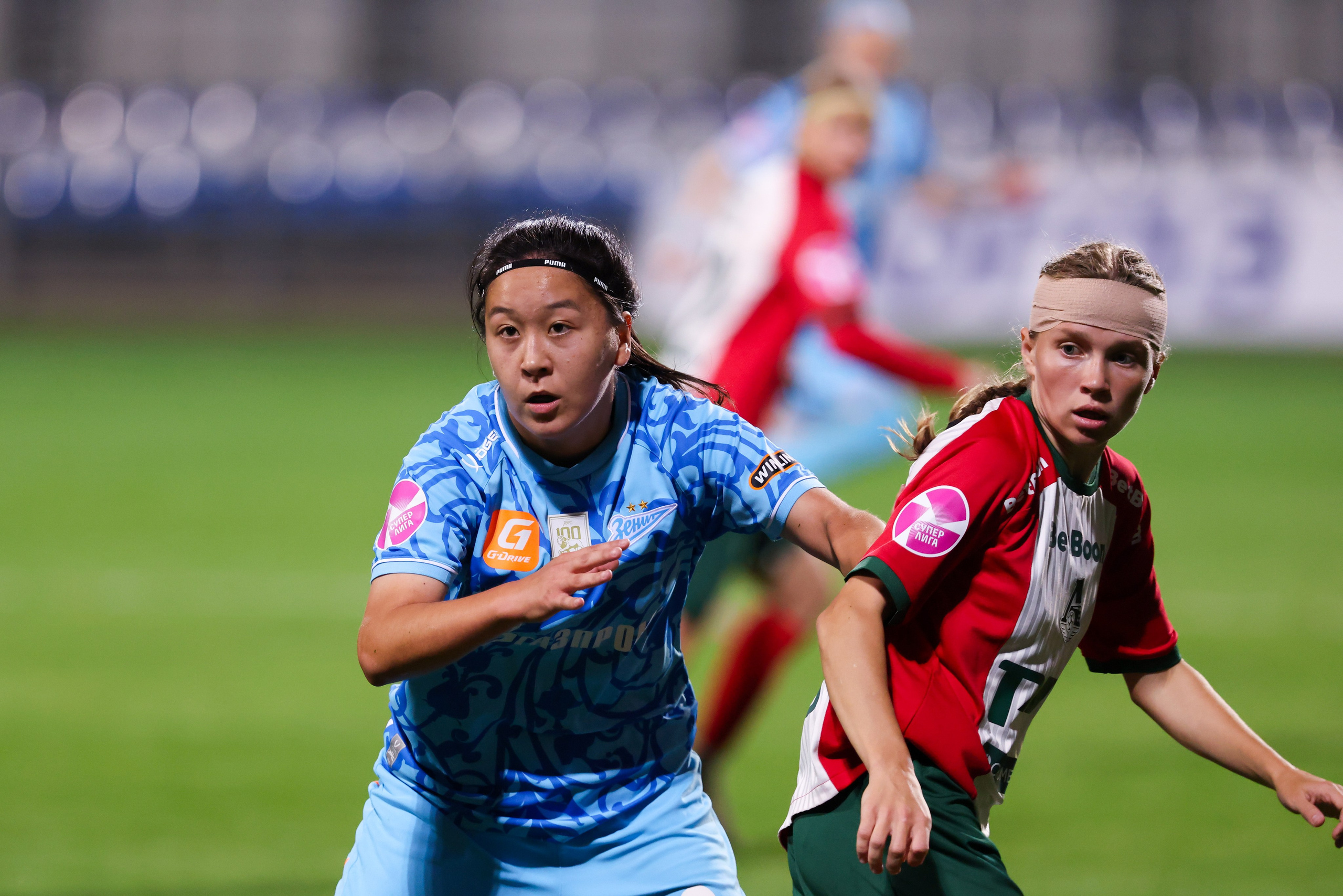 ЖФК «Зенит» — ЖФК «Локомотив» Москва Winline Кубок России 13.09.2025. Спортивный и репортажный фотограф Антон Тереханов