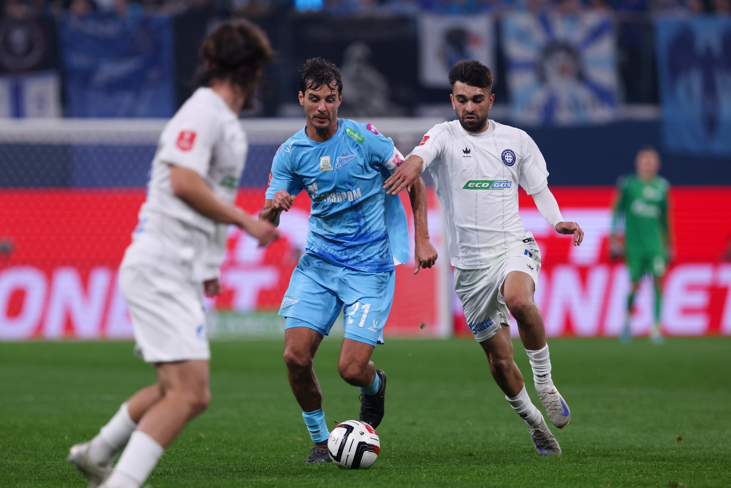 ФК Зенит -ФК Оренбург Fonbet Кубок России 2025/26. Спортивный и репортажный фотограф Антон Тереханов