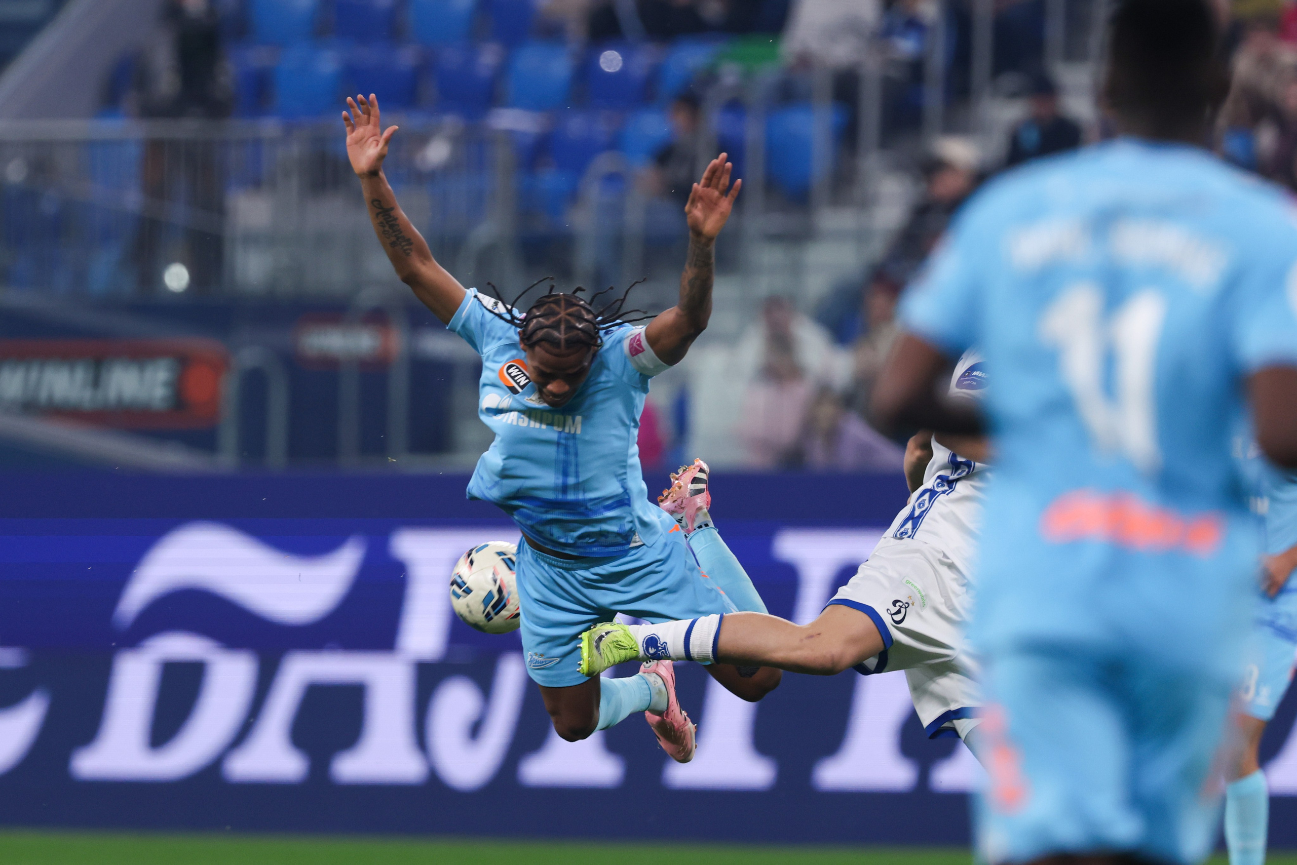 ФК «Зенит» — ФК «Динамо» Москва 26.10.2025. Спортивный и репортажный фотограф Антон Тереханов