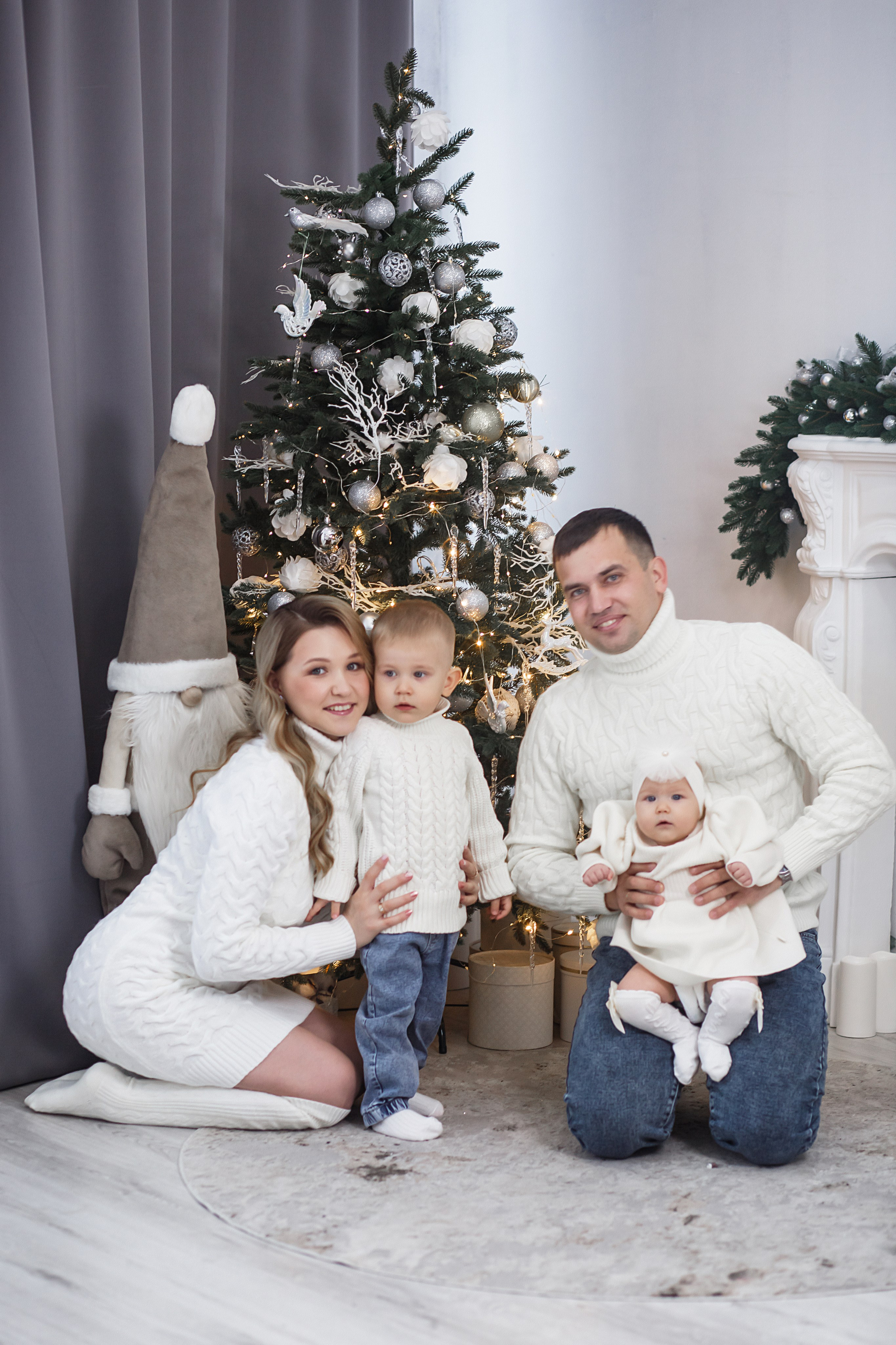 Новый год в студии. Свадебный, семейный и детский фотограф Набережные Челны