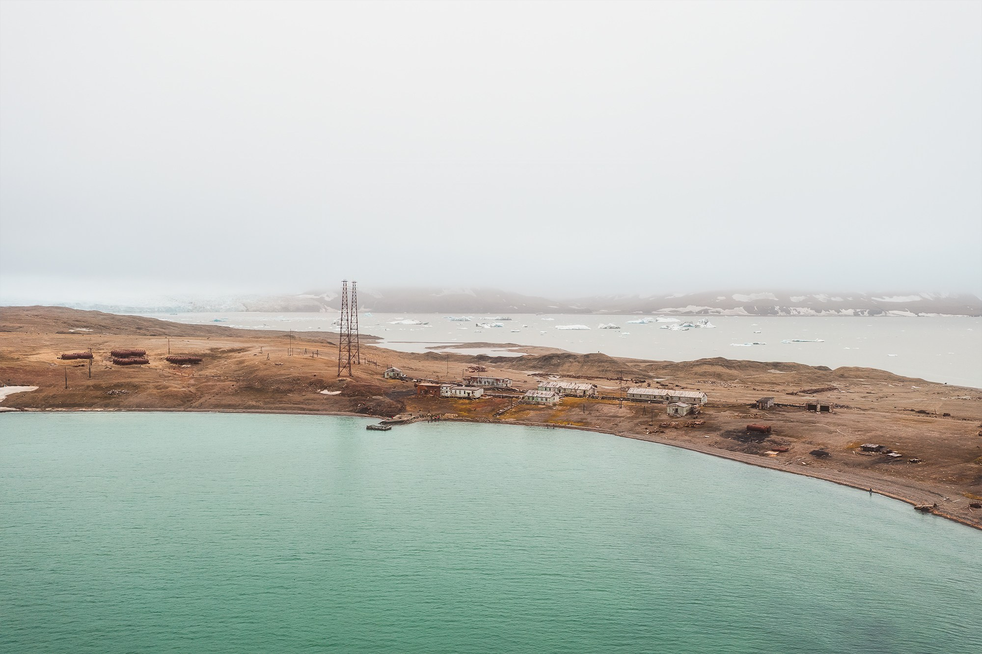 Русская гавань, полярная станция, архипелаг Новая Земля