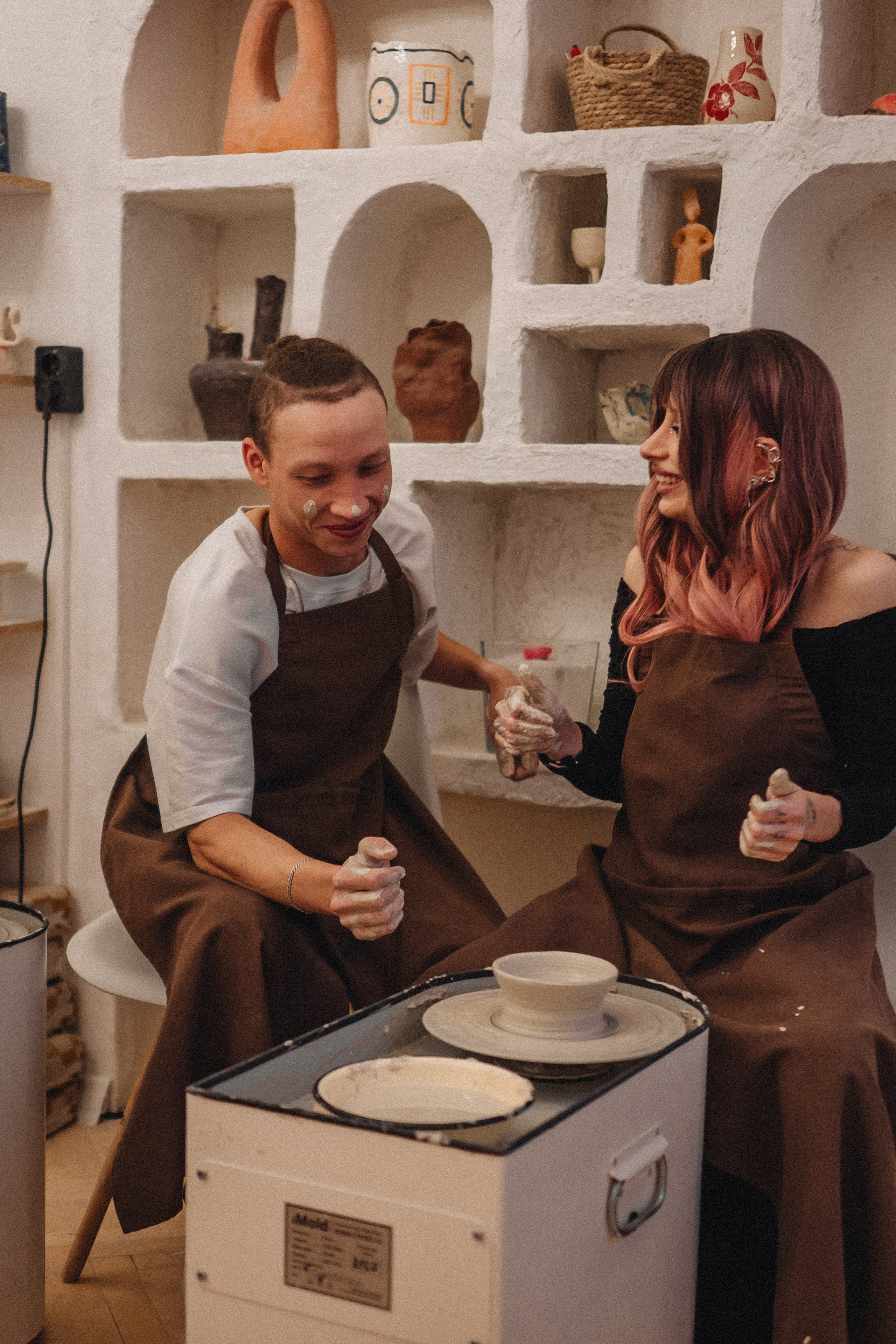 СВИДАНИЕ В ГОНЧАРНОЙ МАСТЕРСКОЙ. Профессиональный фотограф, Санкт-Петербург — Виктория Богомолова