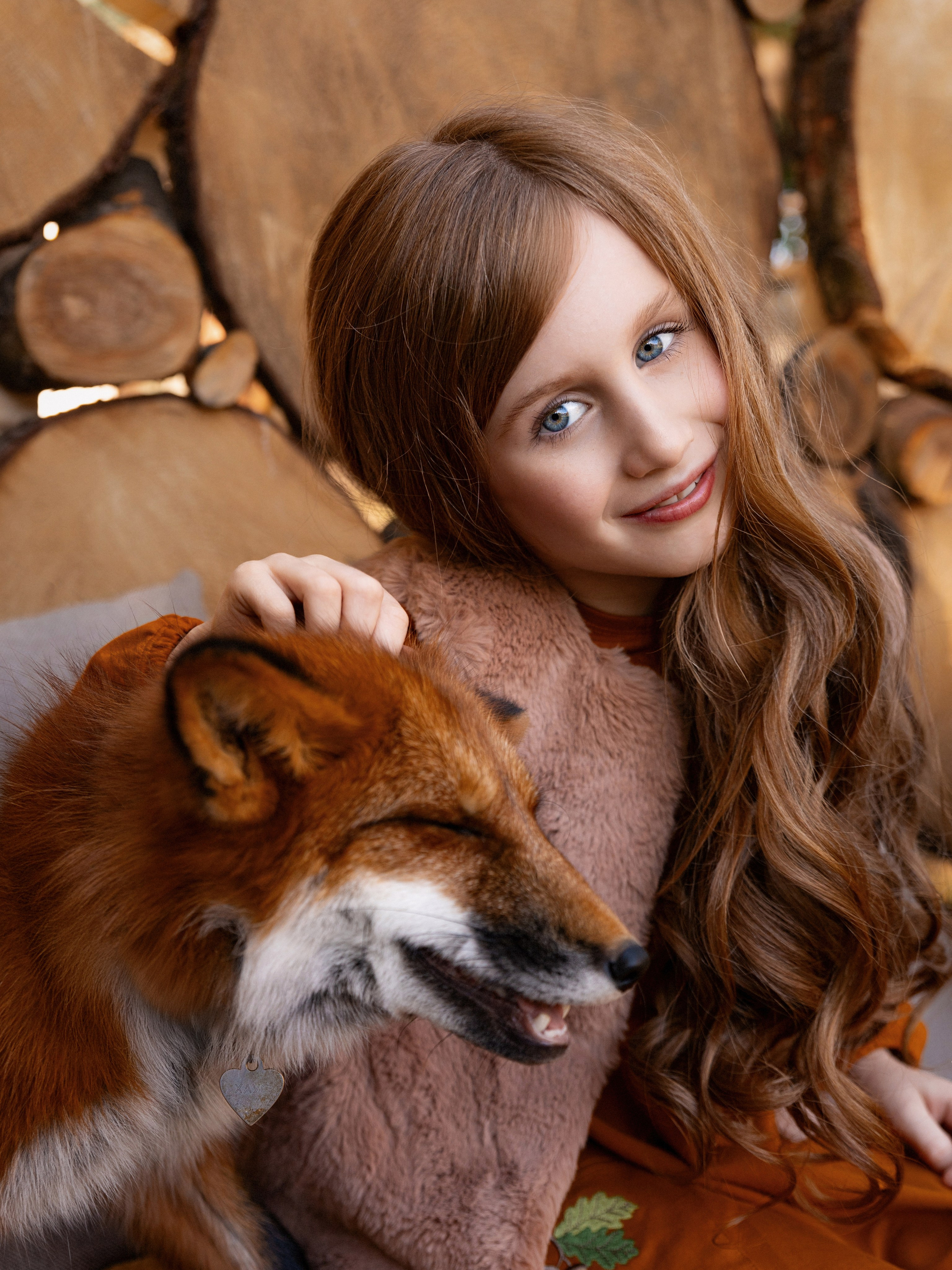 Детская фотосессия с животным. Трубинова Екатерина | Семейный фотограф | Москва