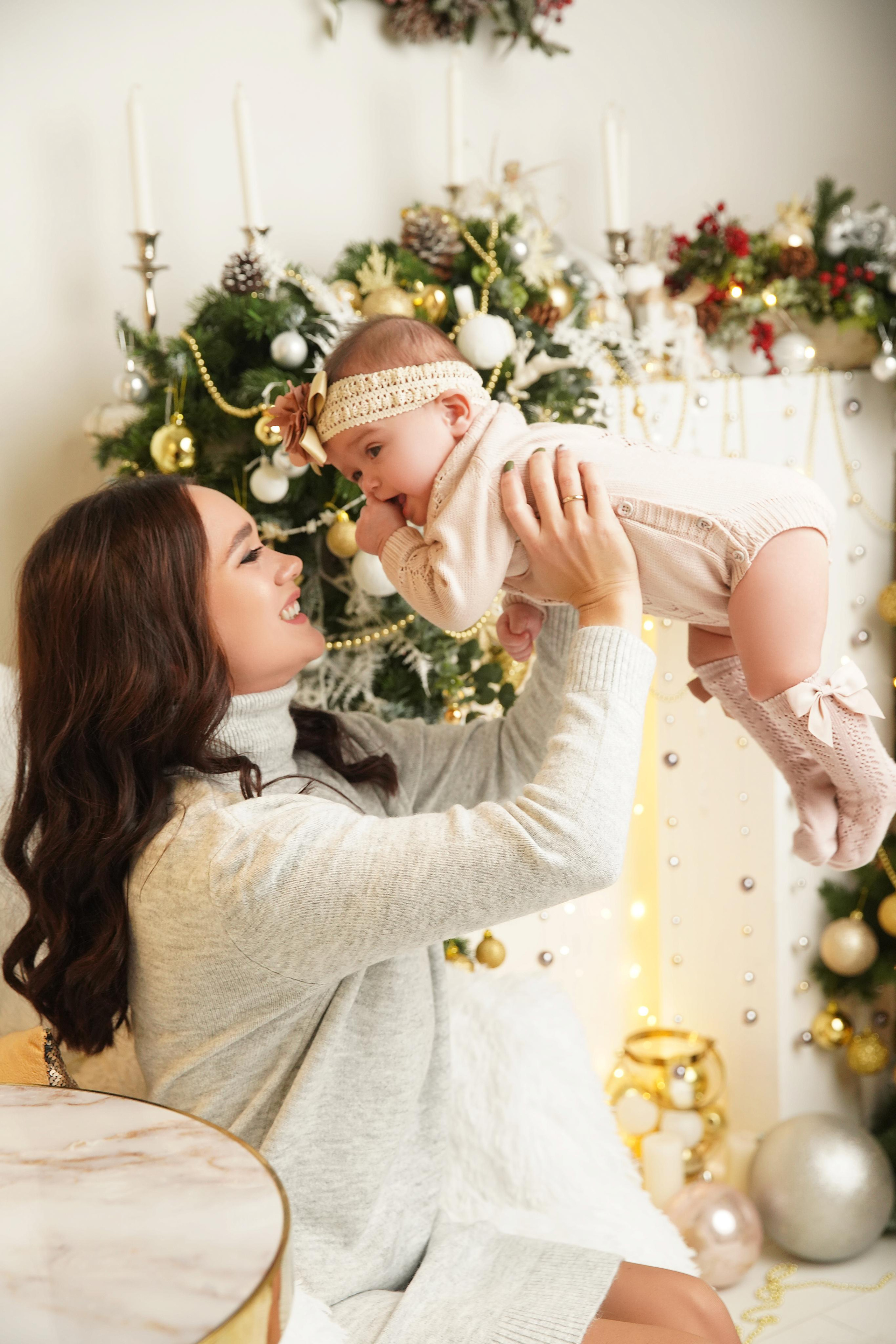 Новогодняя фотосессия. Фотограф новорожденных. Семейный и детский фотограф в городе Сургуте