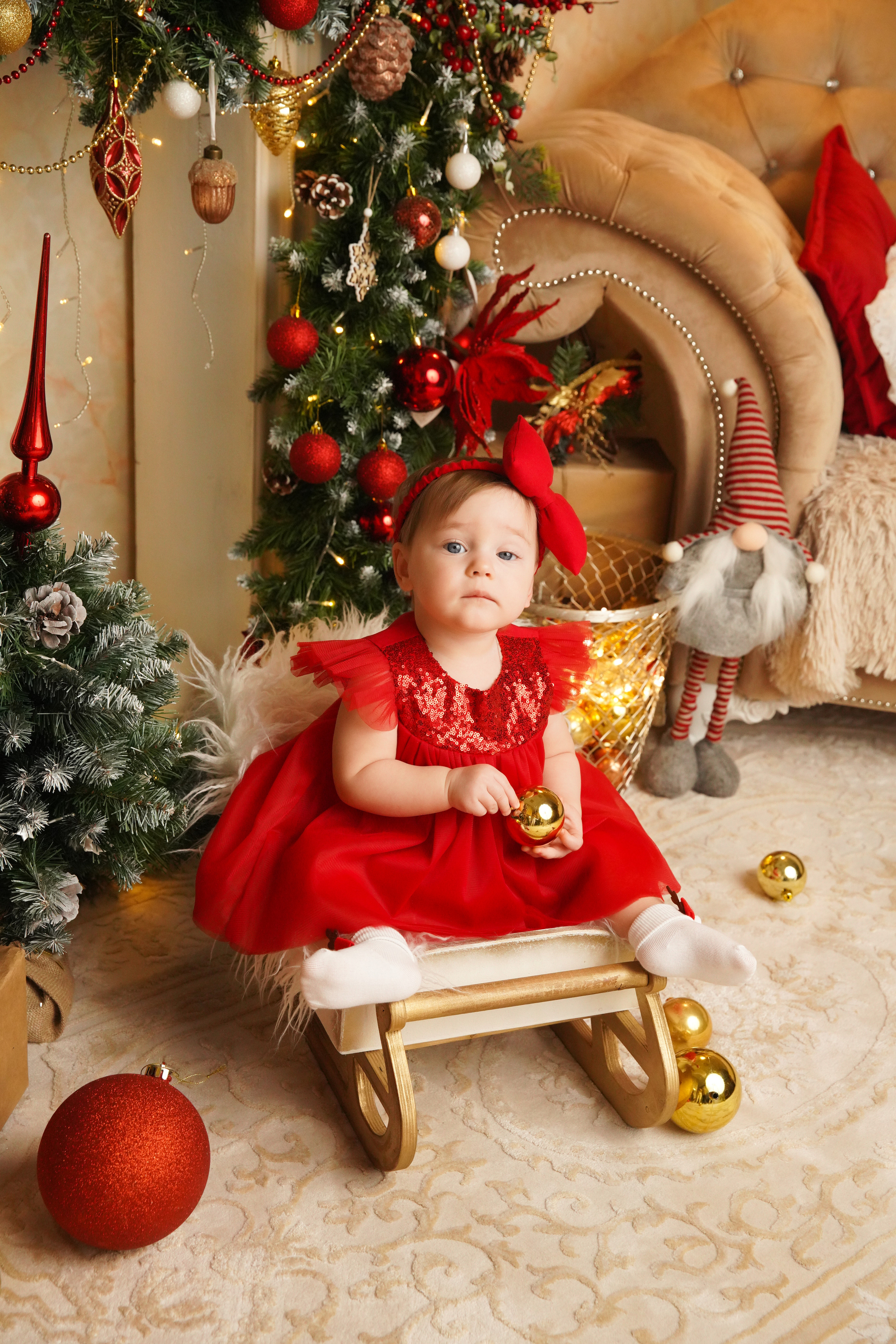 Новогодняя фотосессия. Фотограф новорожденных. Семейный и детский фотограф в городе Сургуте