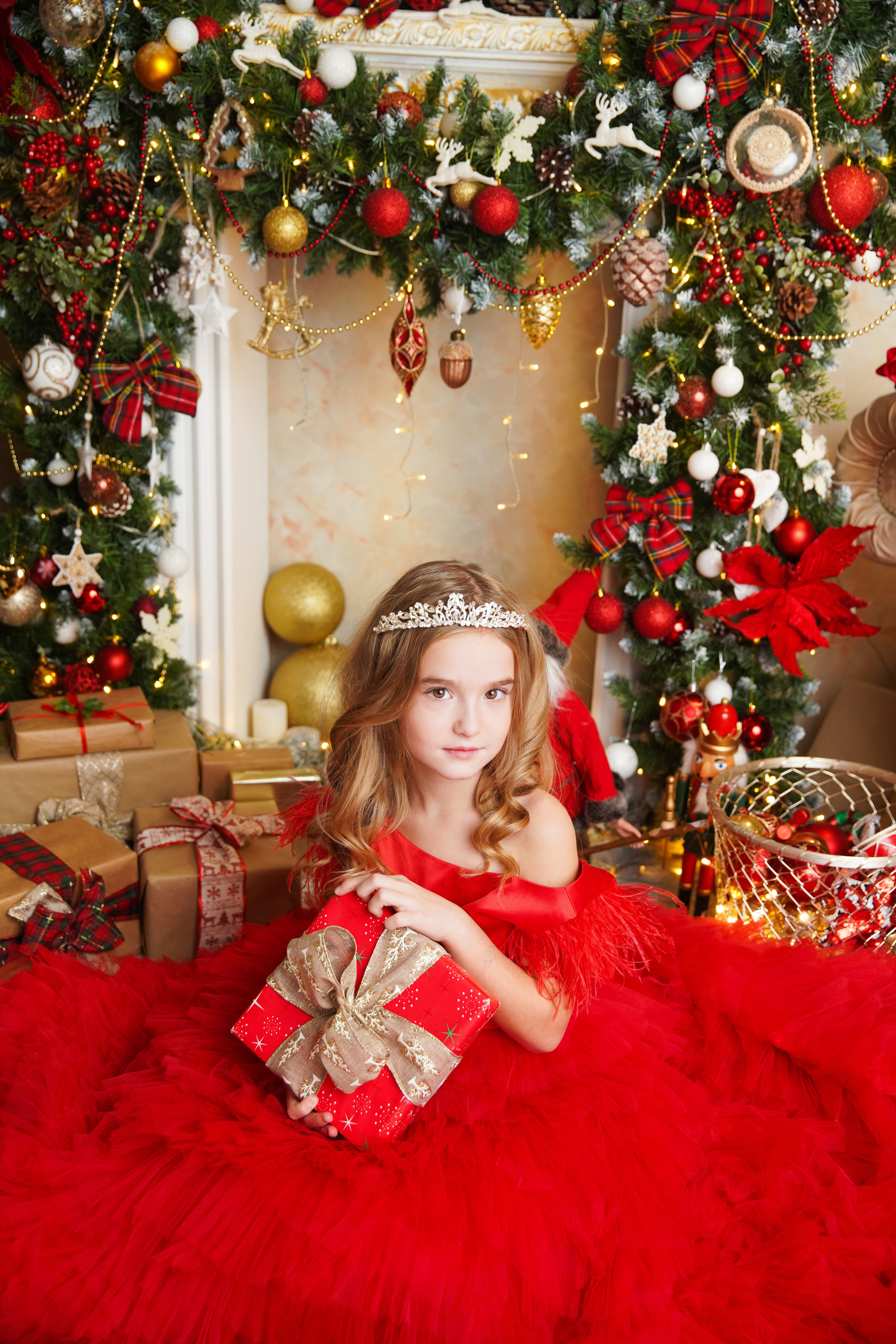 Новогодняя фотосессия. Фотограф новорожденных. Семейный и детский фотограф в городе Сургуте