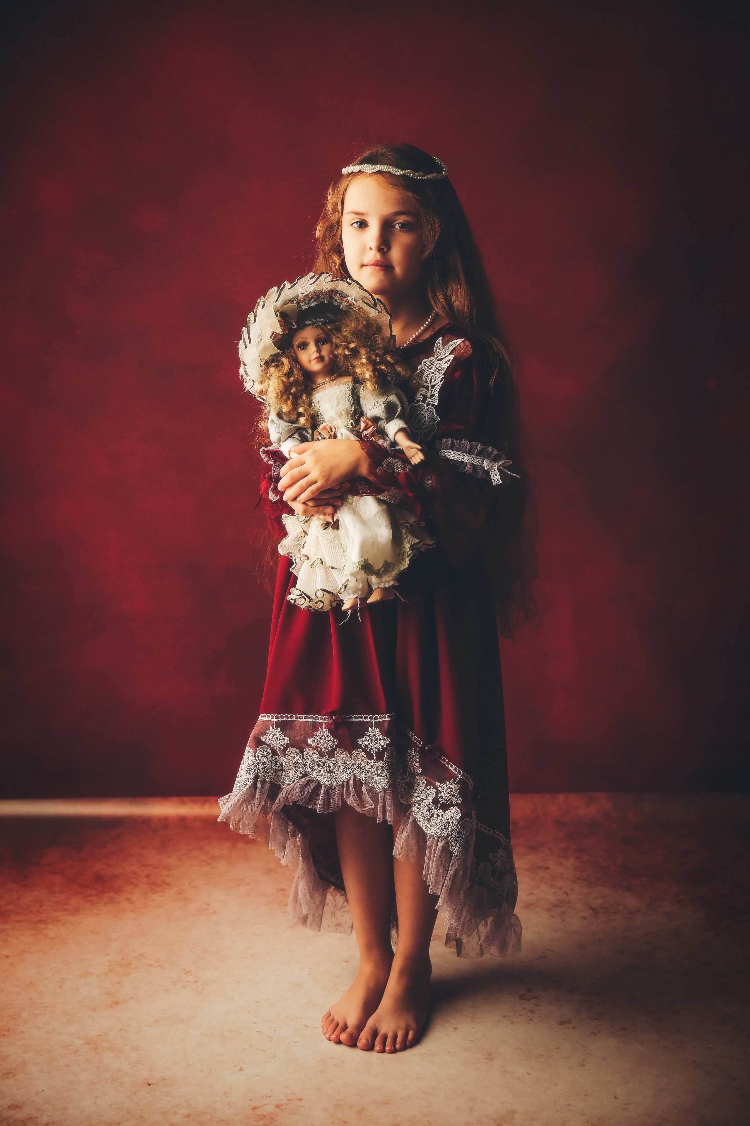 Эпоха Возрождения. Фотограф новорожденных. Семейный и детский фотограф в городе Сургуте